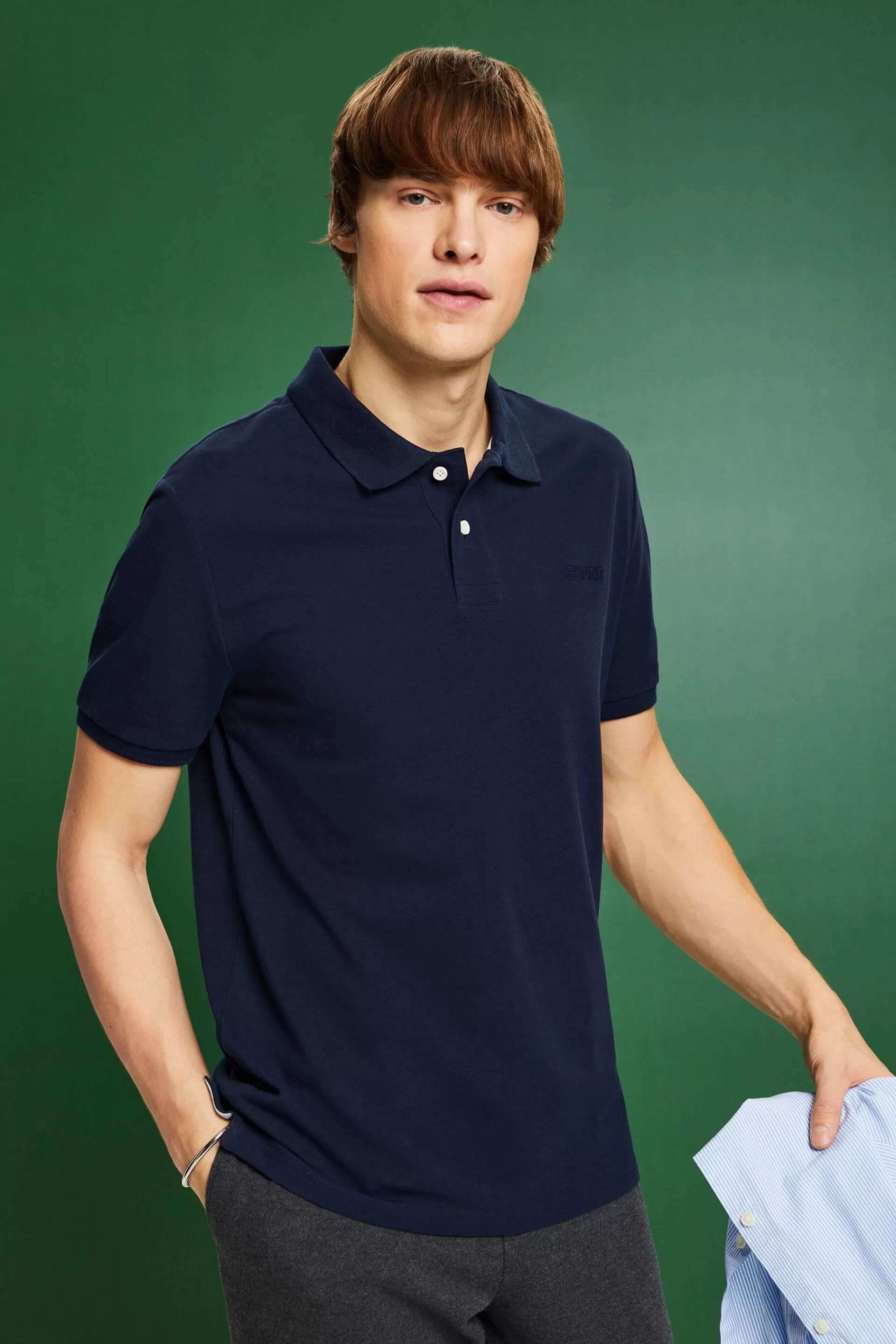 Piqué-Poloshirt-ESPRIT Outlet