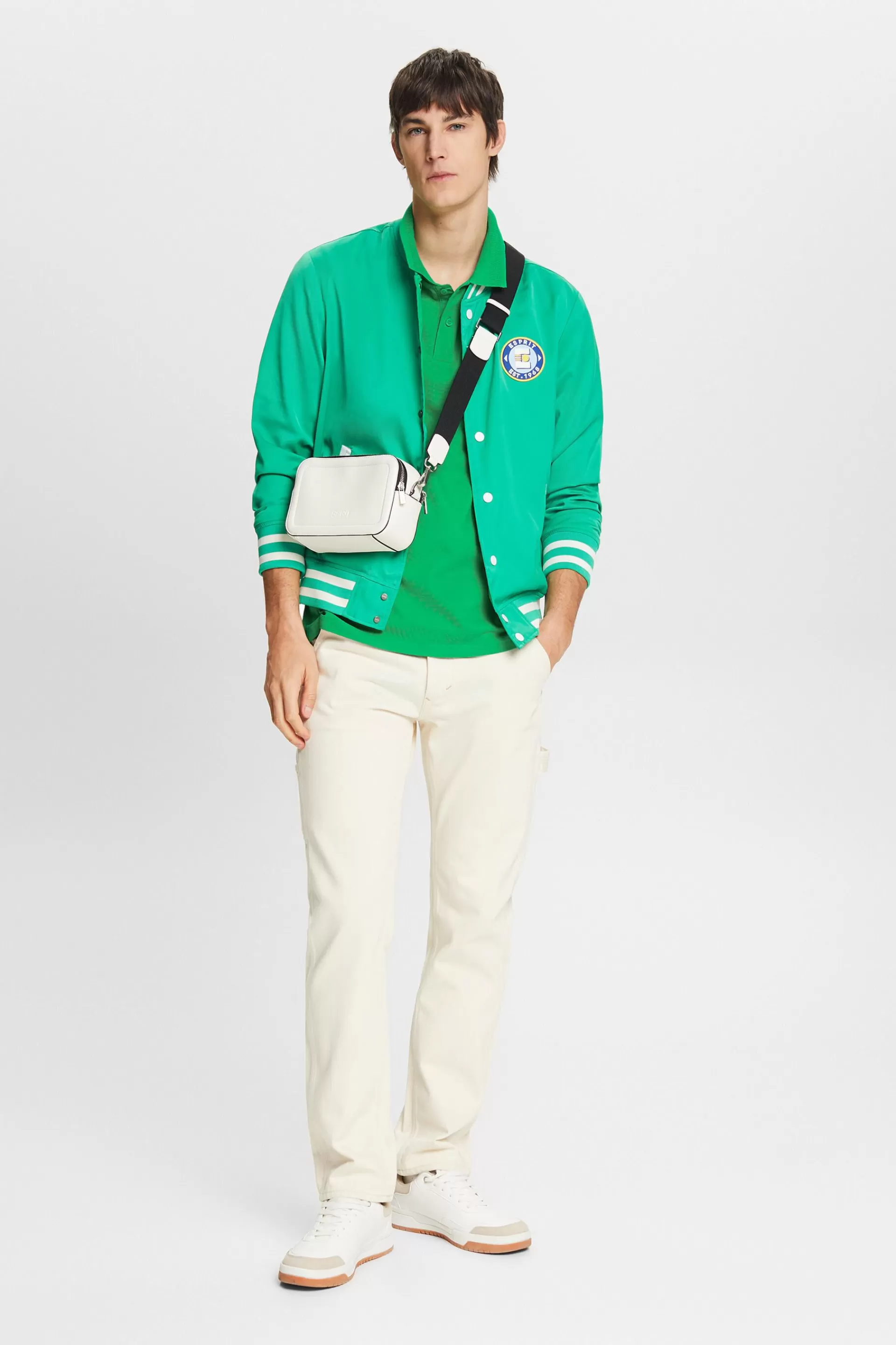 Poloshirt aus Baumwoll-Piqué-ESPRIT Fashion