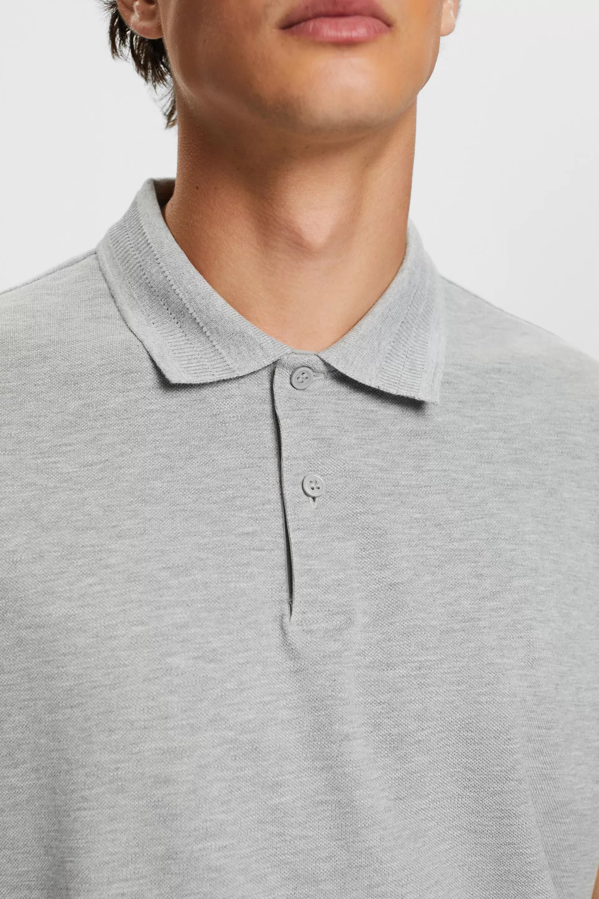 Poloshirt aus Baumwoll-Piqué-ESPRIT Cheap