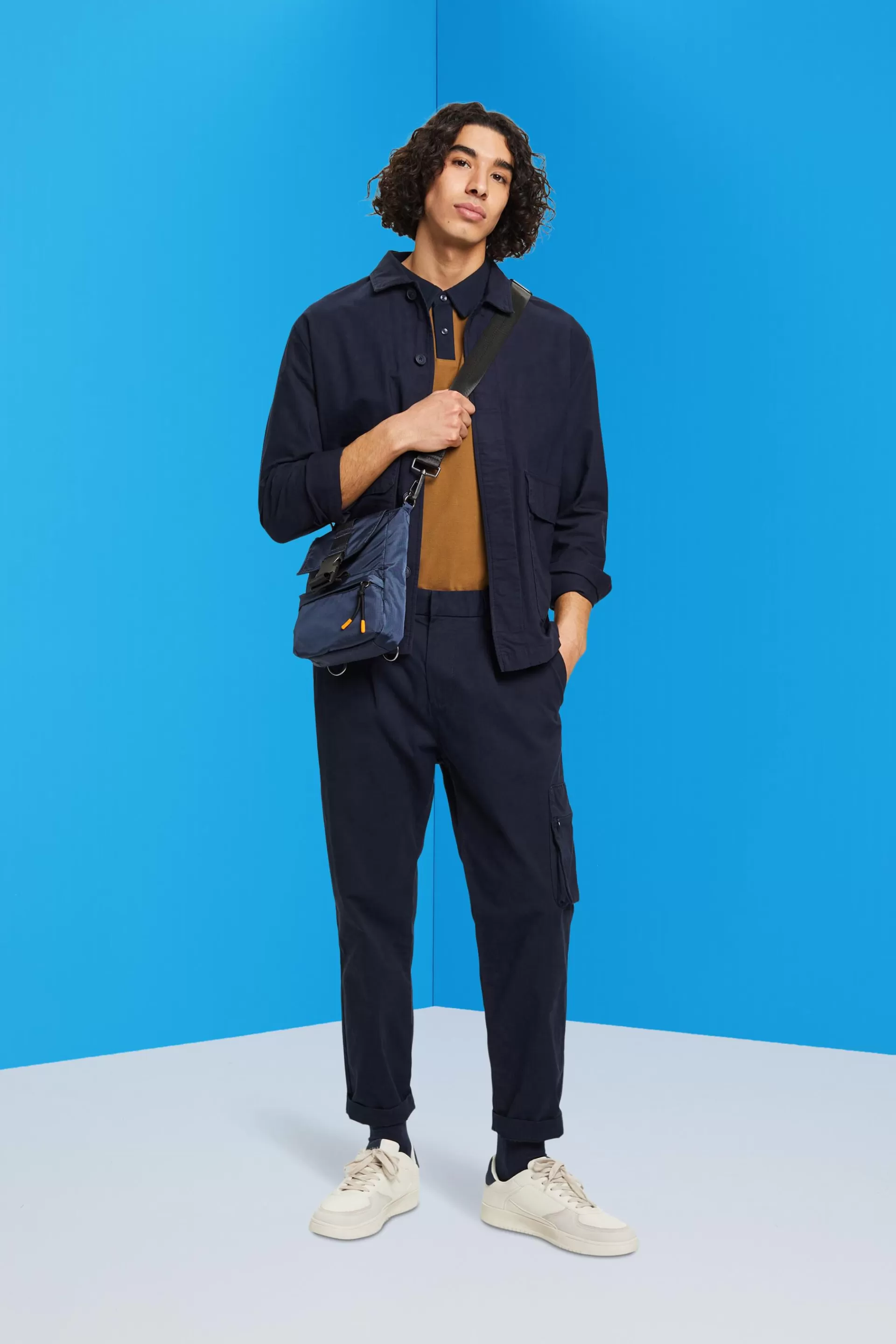 Poloshirt aus Baumwoll-Piqué-ESPRIT Online