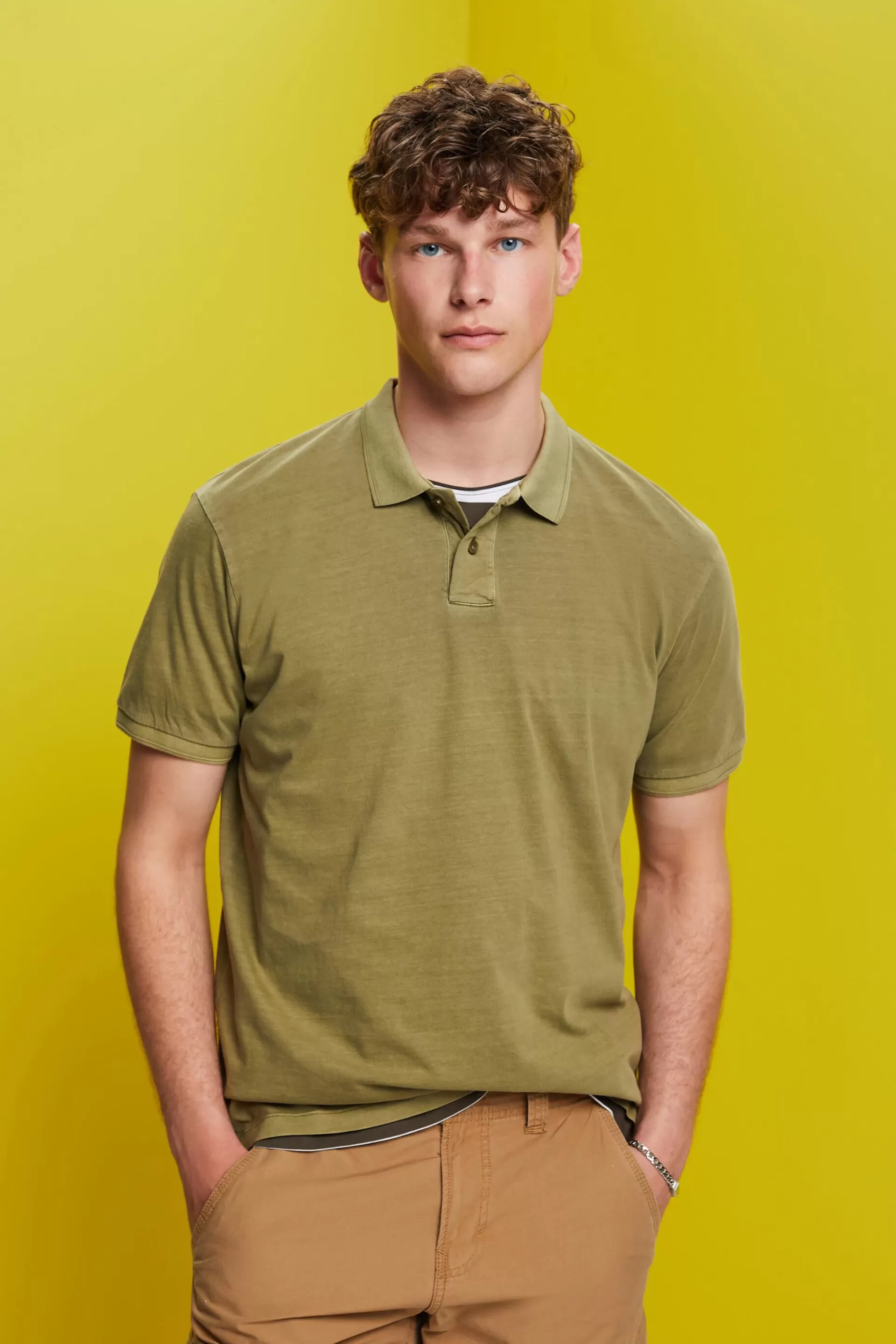 Poloshirt aus Jersey-ESPRIT Discount
