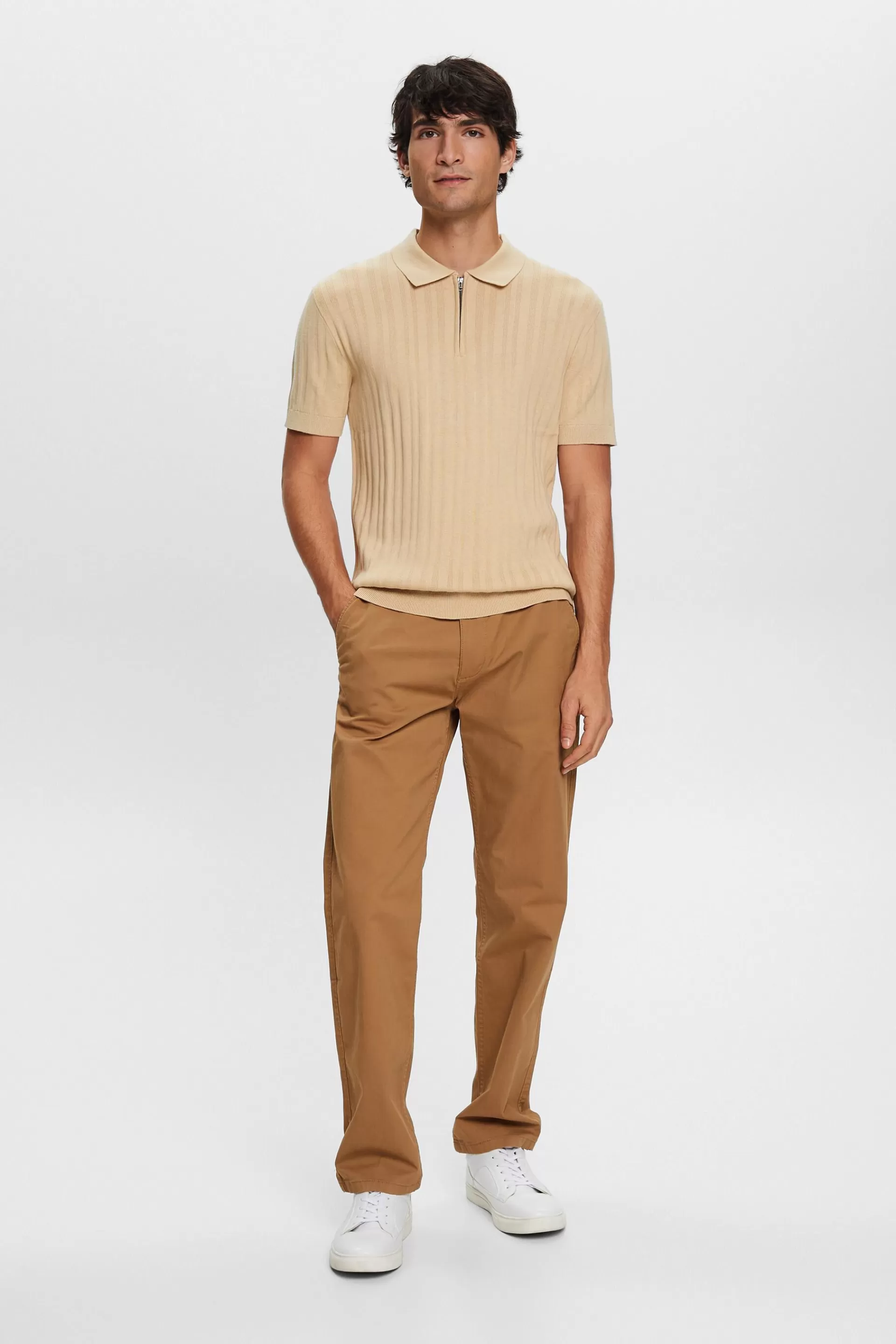 Poloshirt in schmaler Passform-ESPRIT Sale