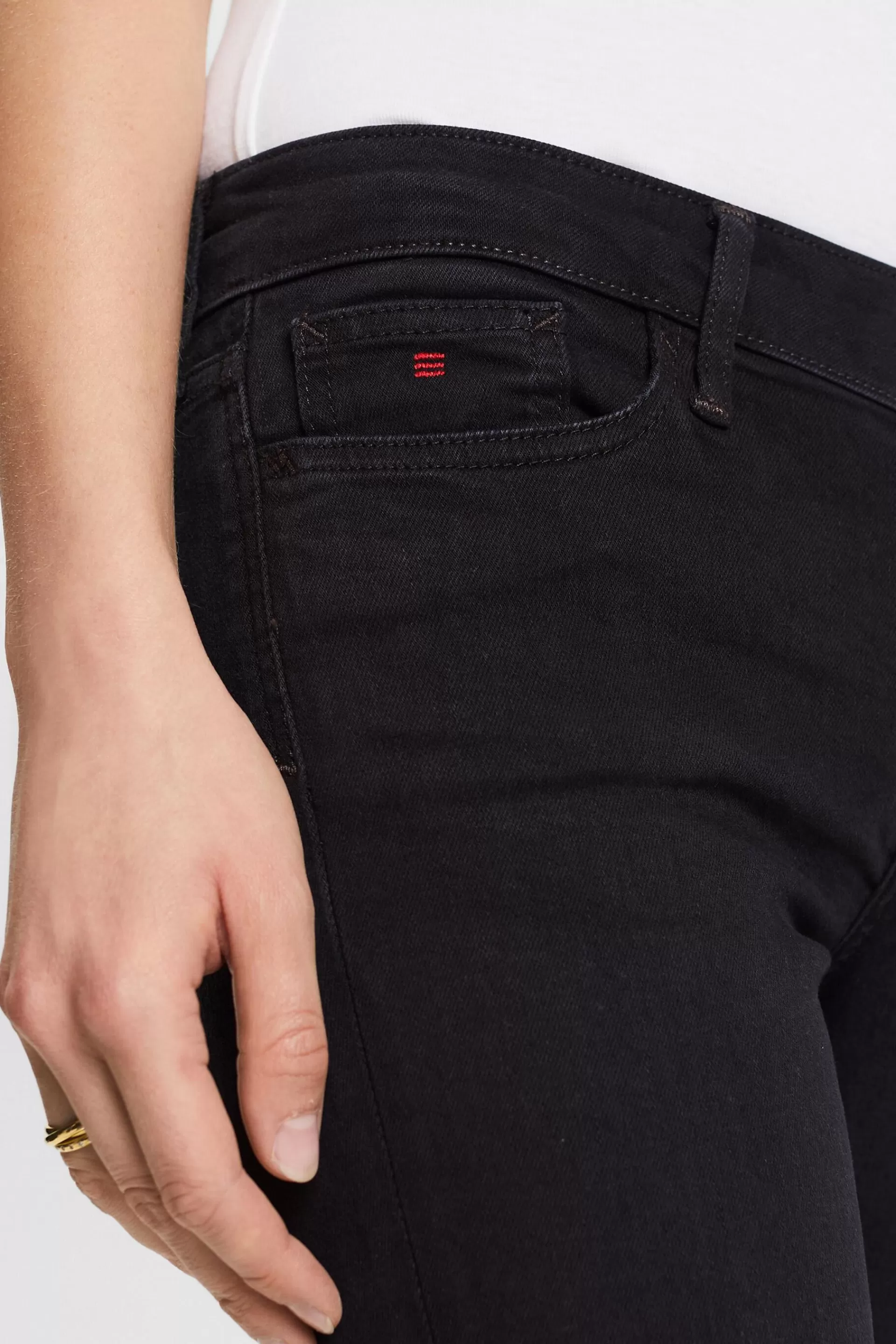 Premium-Skinny Jeans mit mittlerer Bundhöhe-ESPRIT Discount