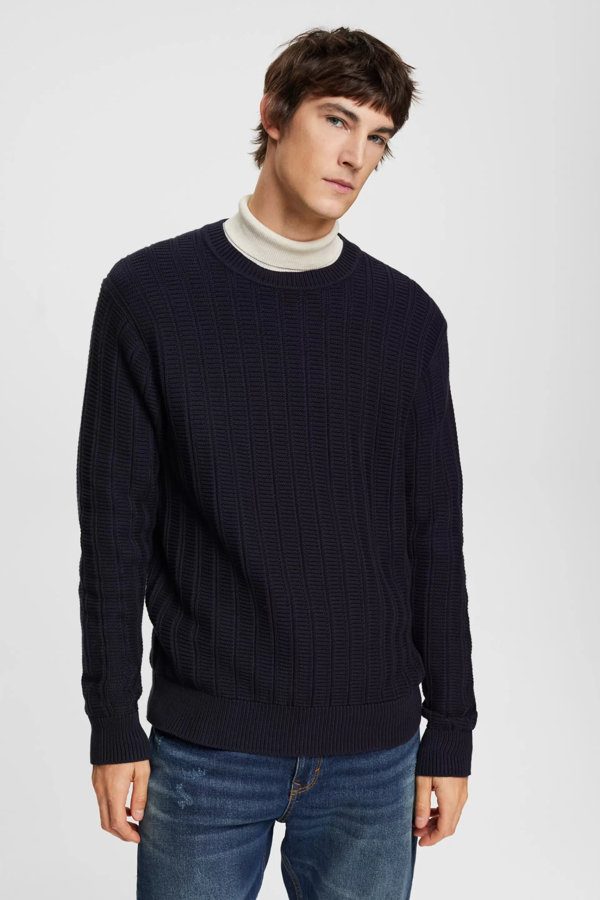 Pullover aus Strukturstrick-ESPRIT Best Sale