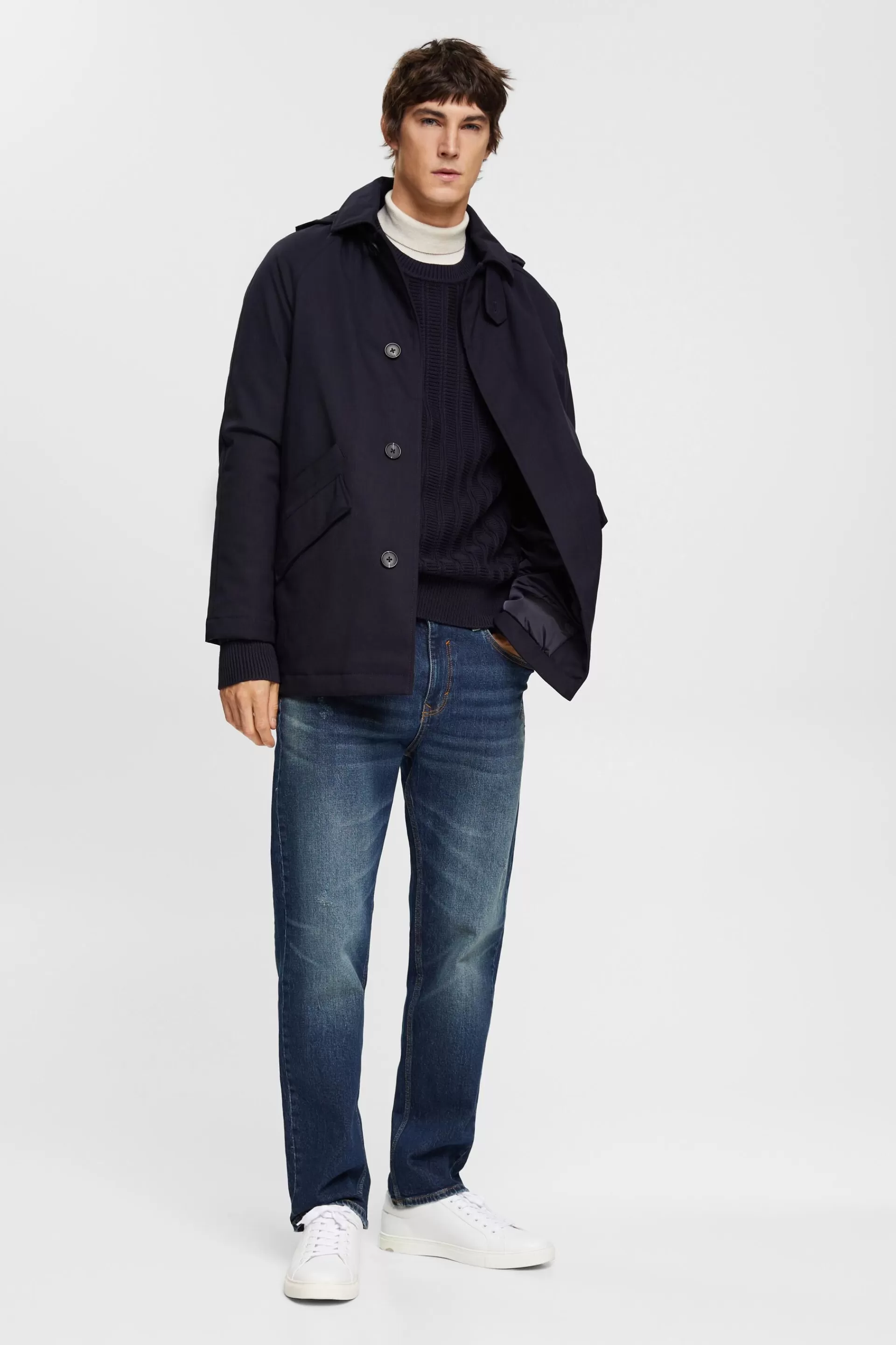Pullover aus Strukturstrick-ESPRIT Best Sale