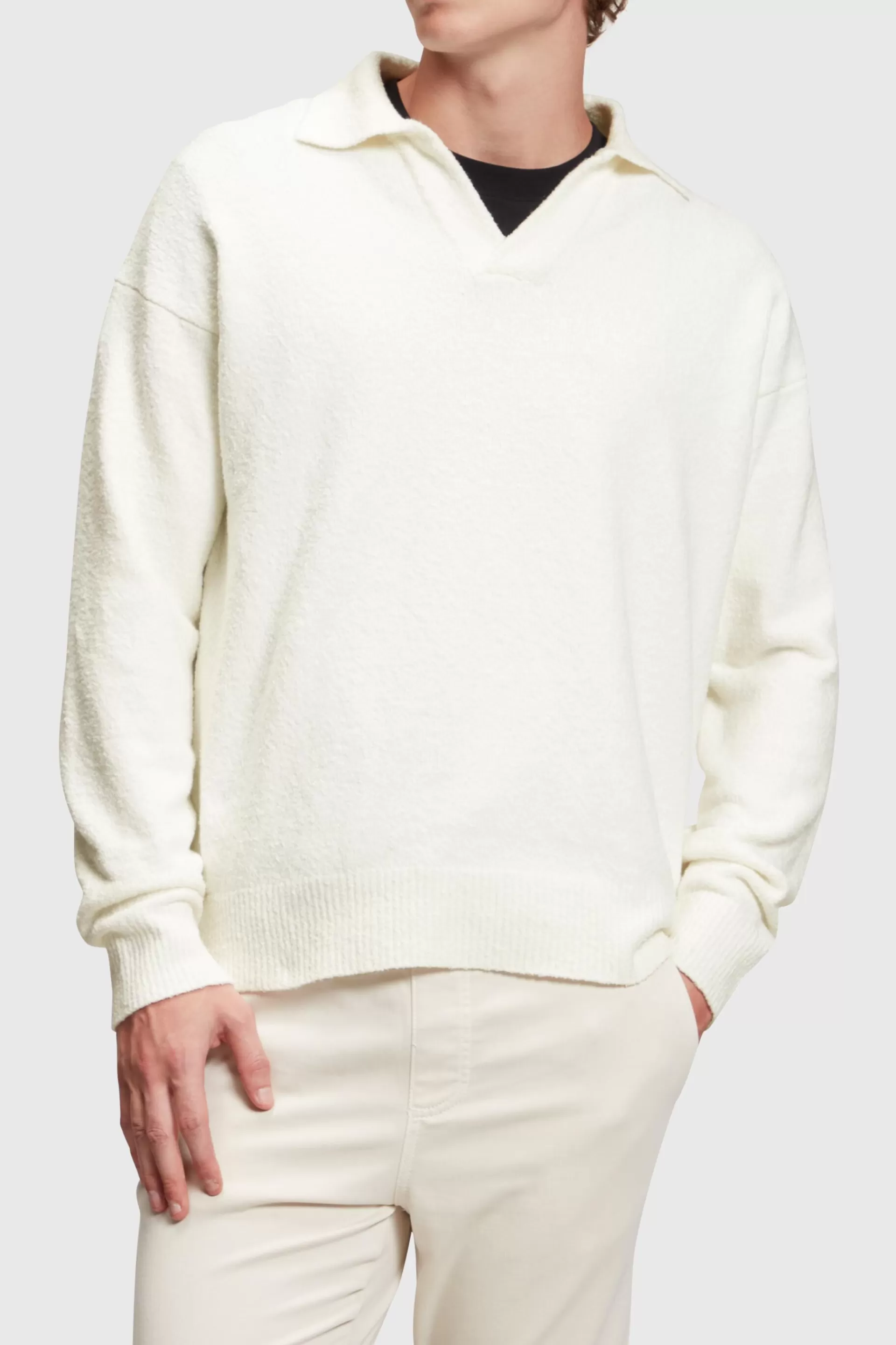 Pullover mit Polo-Kragen-ESPRIT Outlet