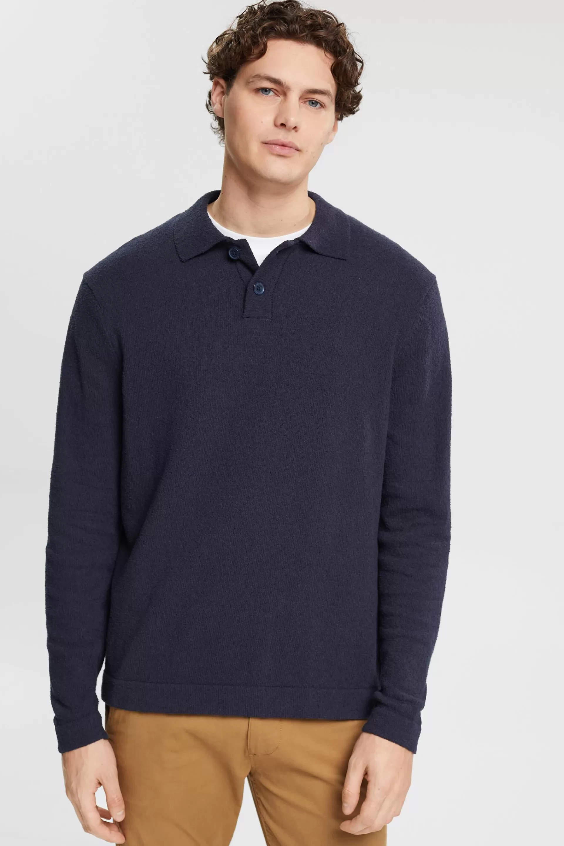 Pullover mit Polokragen-ESPRIT Sale