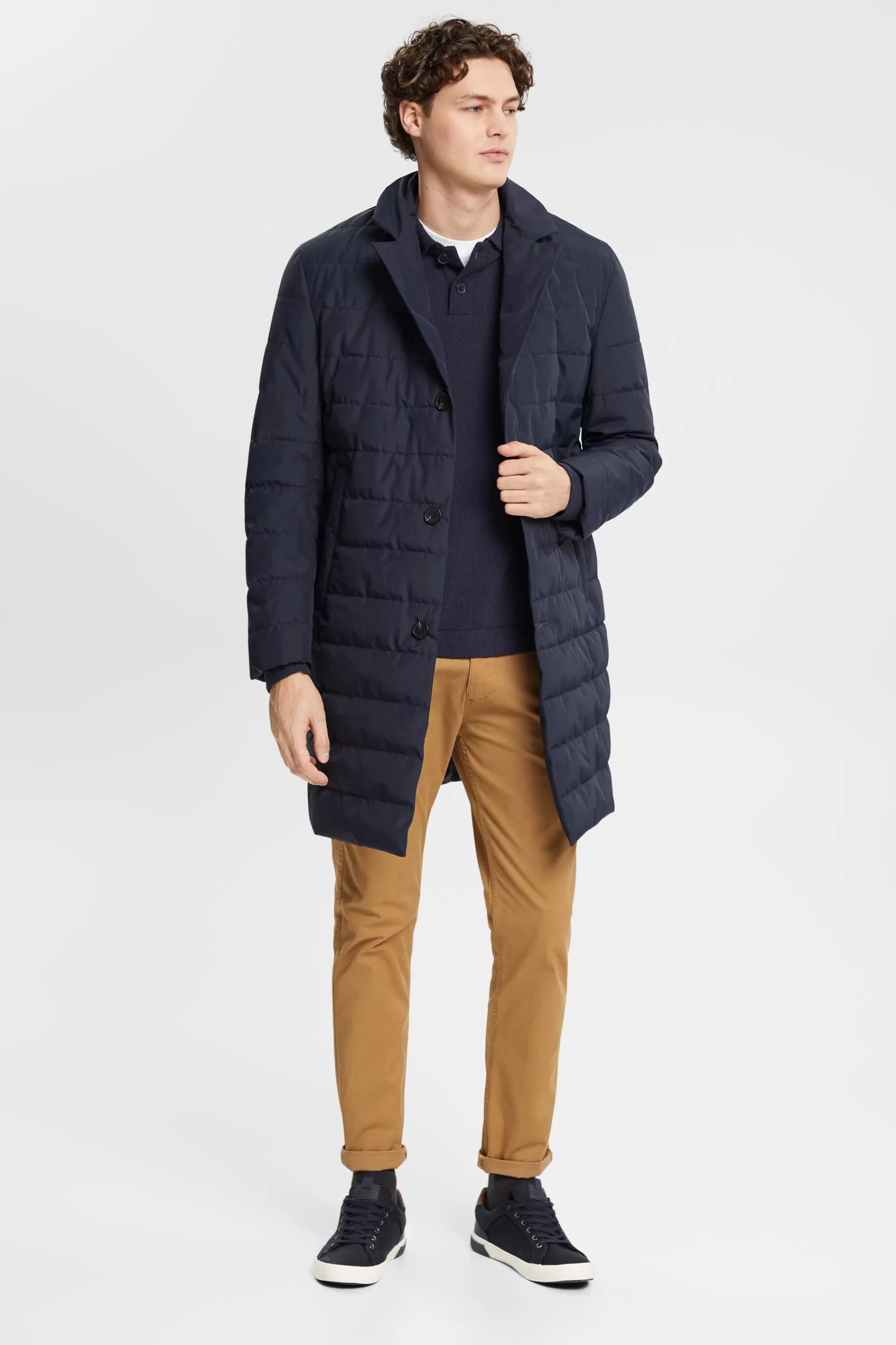 Pullover mit Polokragen-ESPRIT Sale