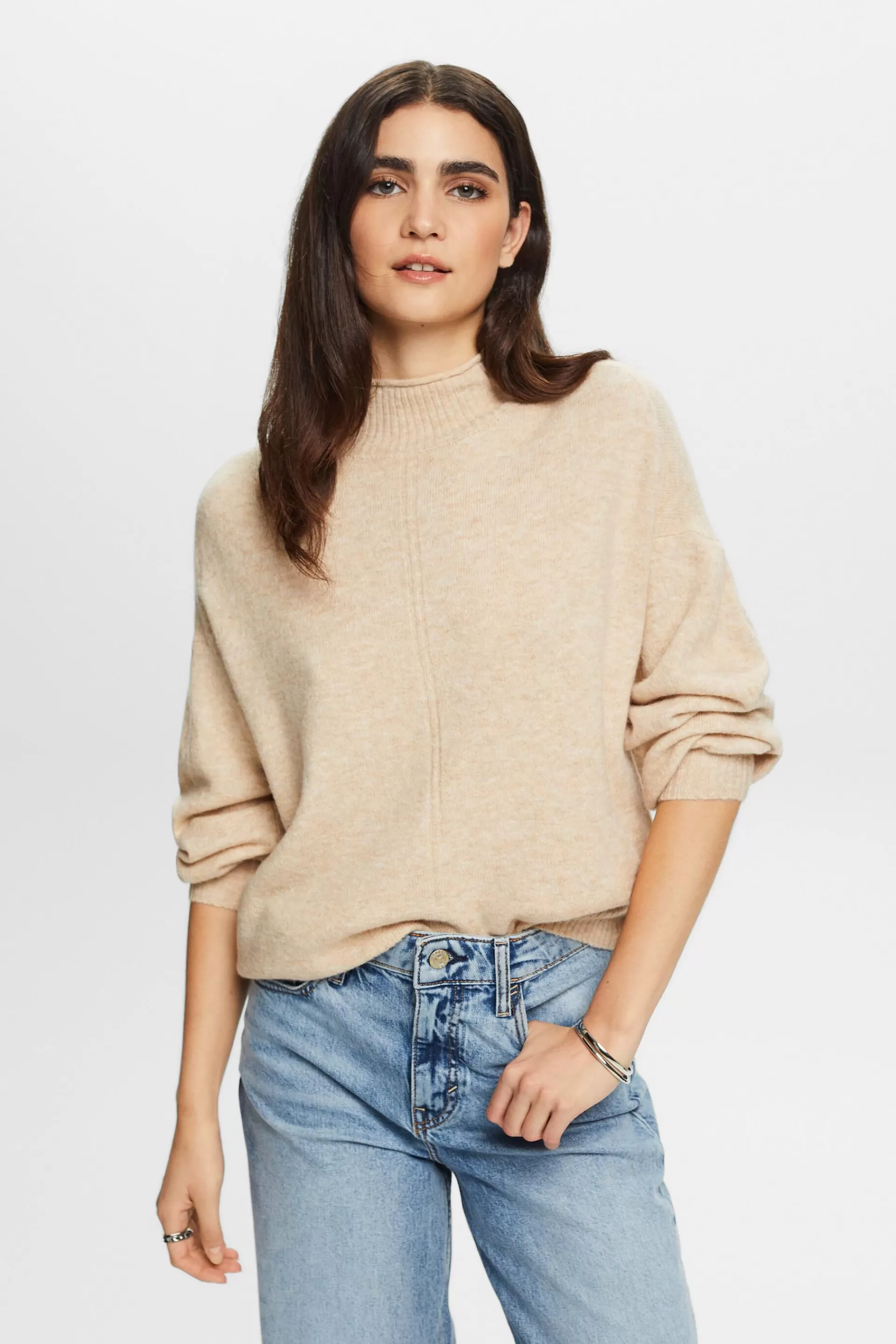 Pullover mit Stehkragen-ESPRIT Fashion