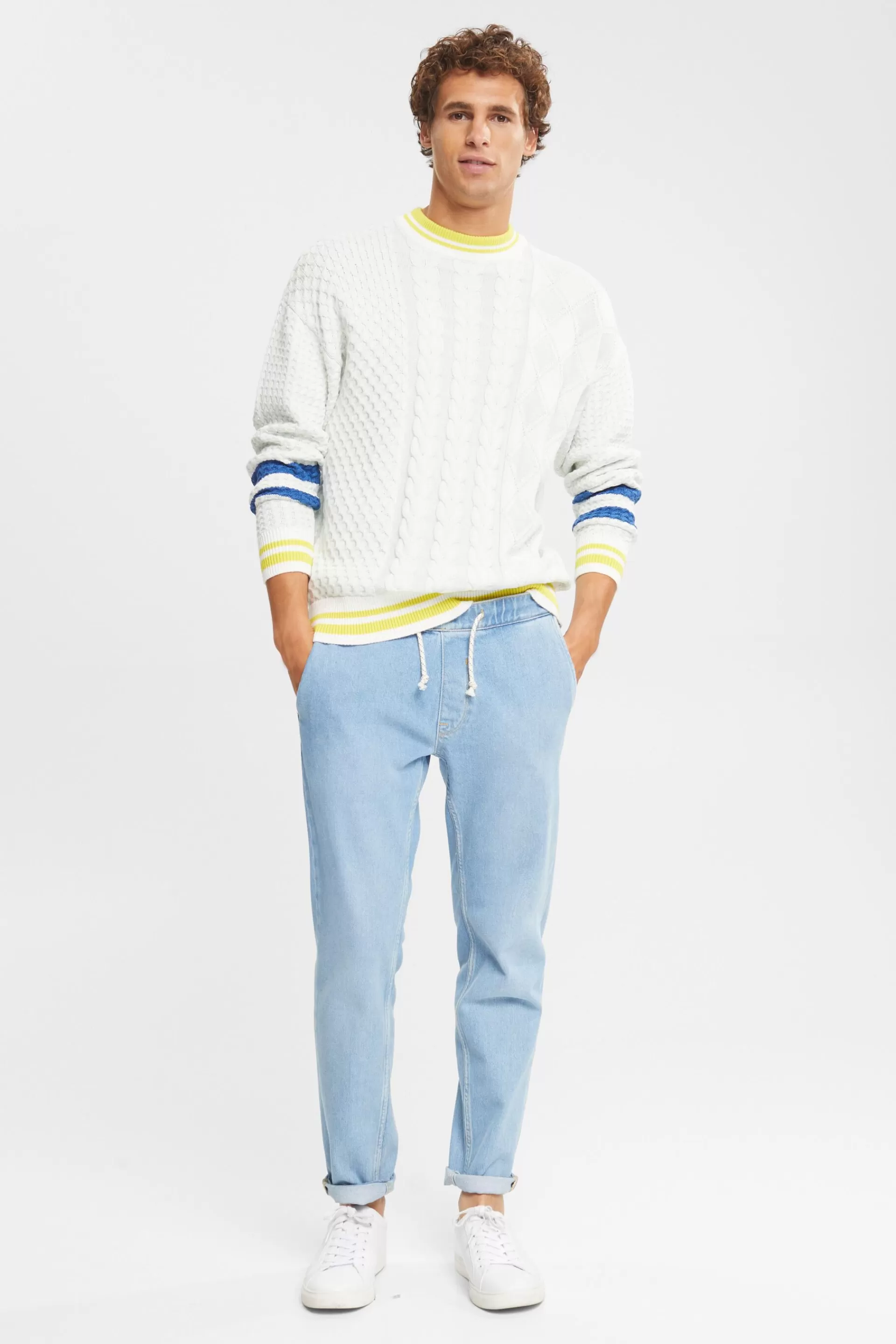 Pullover mit Strickmuster-ESPRIT Cheap