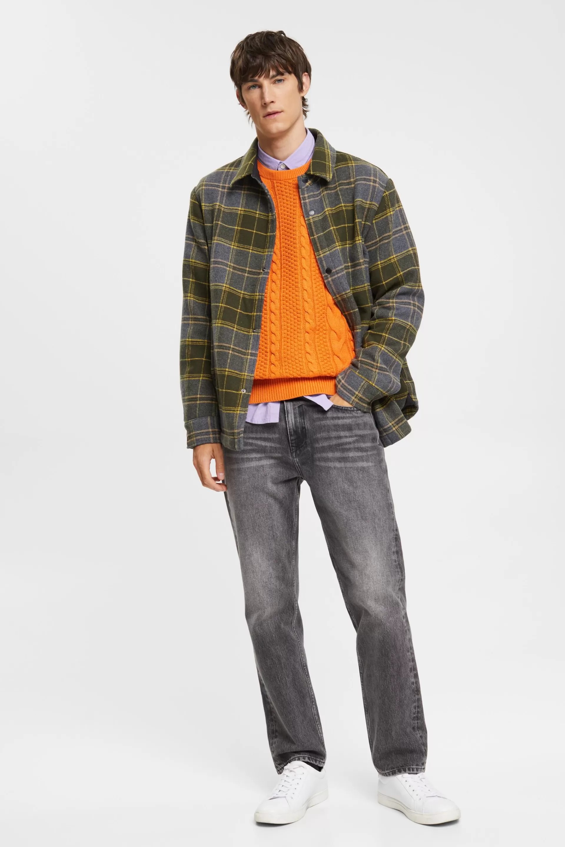 Pullover mit Zopf-Muster-ESPRIT Best