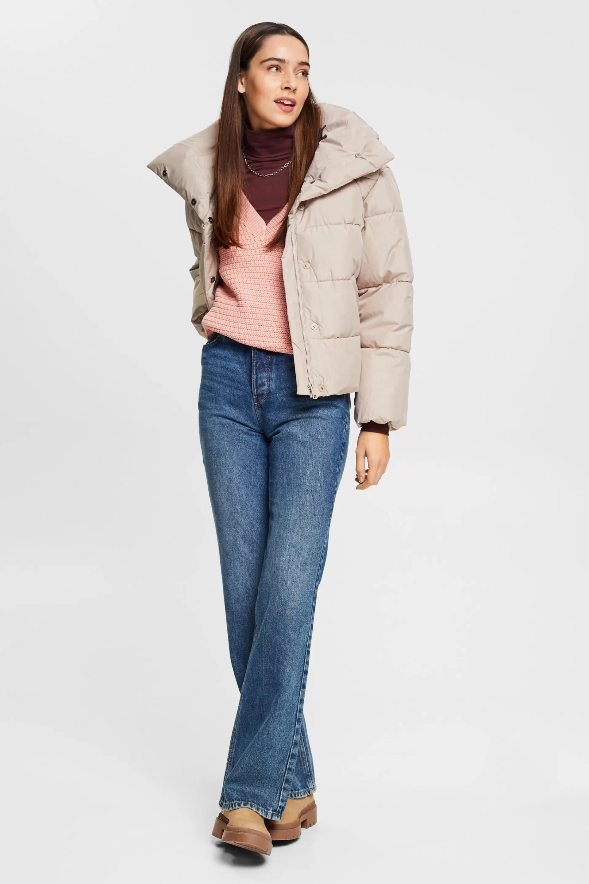 Pullunder mit V-Ausschnitt-ESPRIT Store