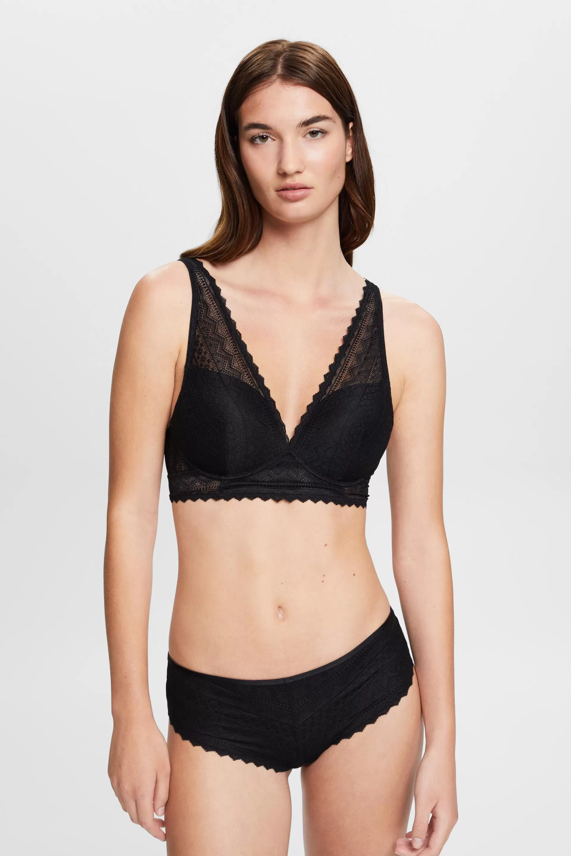 Push-up-BH mit grafischer Spitze-ESPRIT Clearance