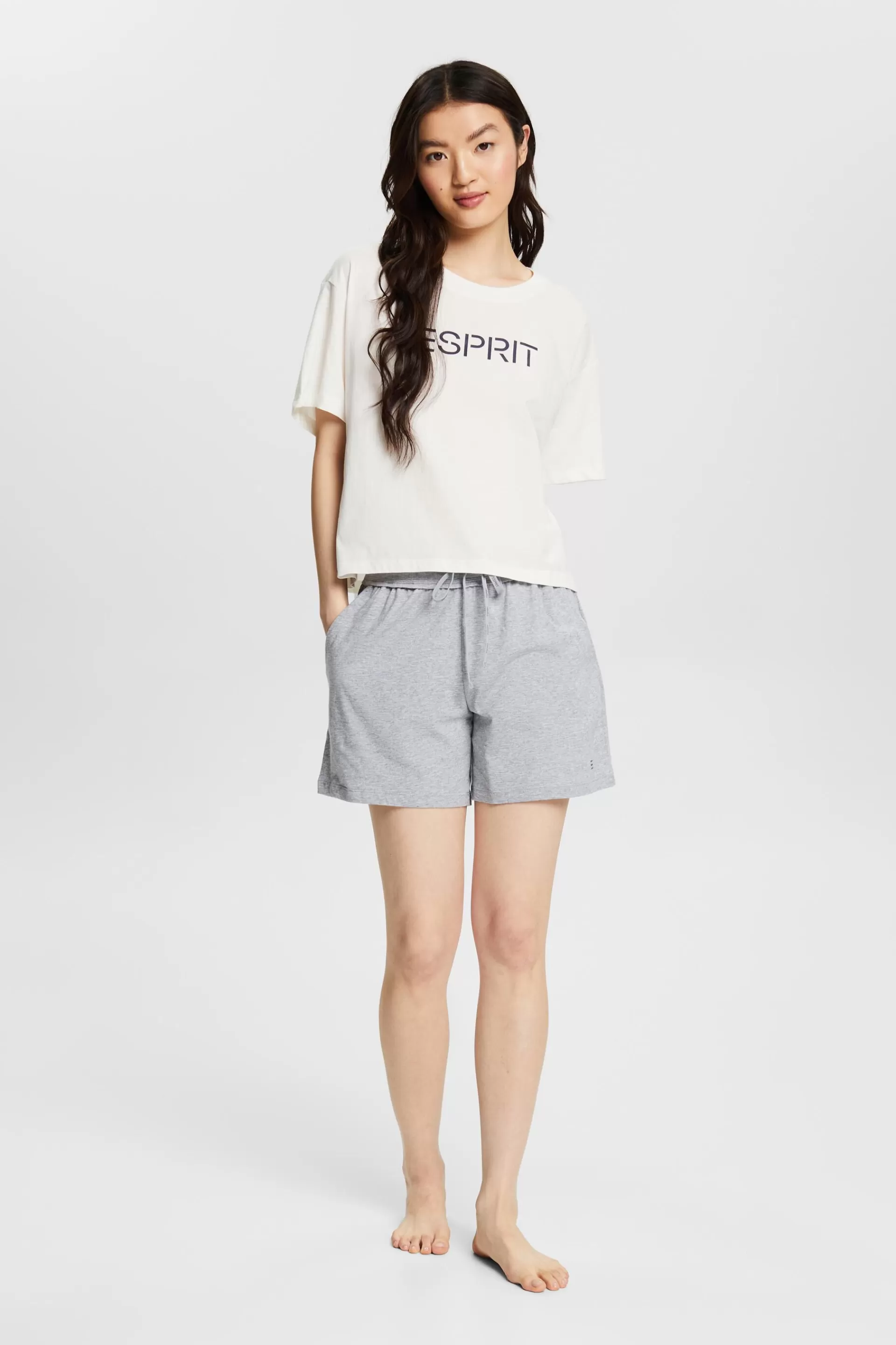 Pyjama-T-Shirt mit Logo-ESPRIT Flash Sale