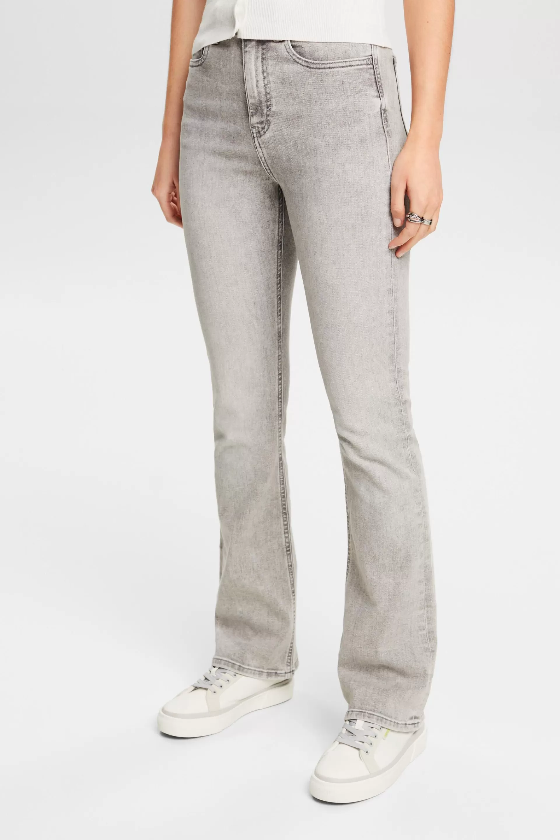 Racer-Bootcut-Jeans mit ultrahohem Bund-ESPRIT Best Sale