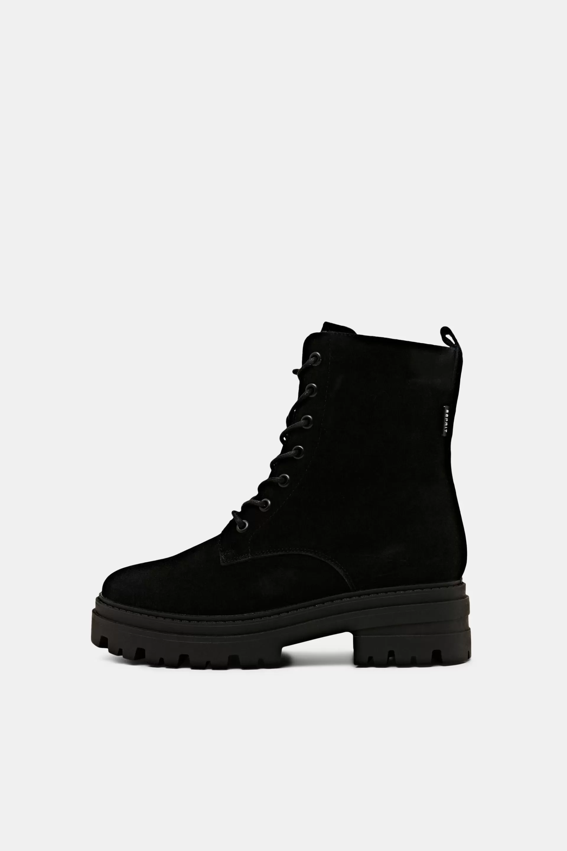 Rauleder-Schnürboots-ESPRIT Cheap