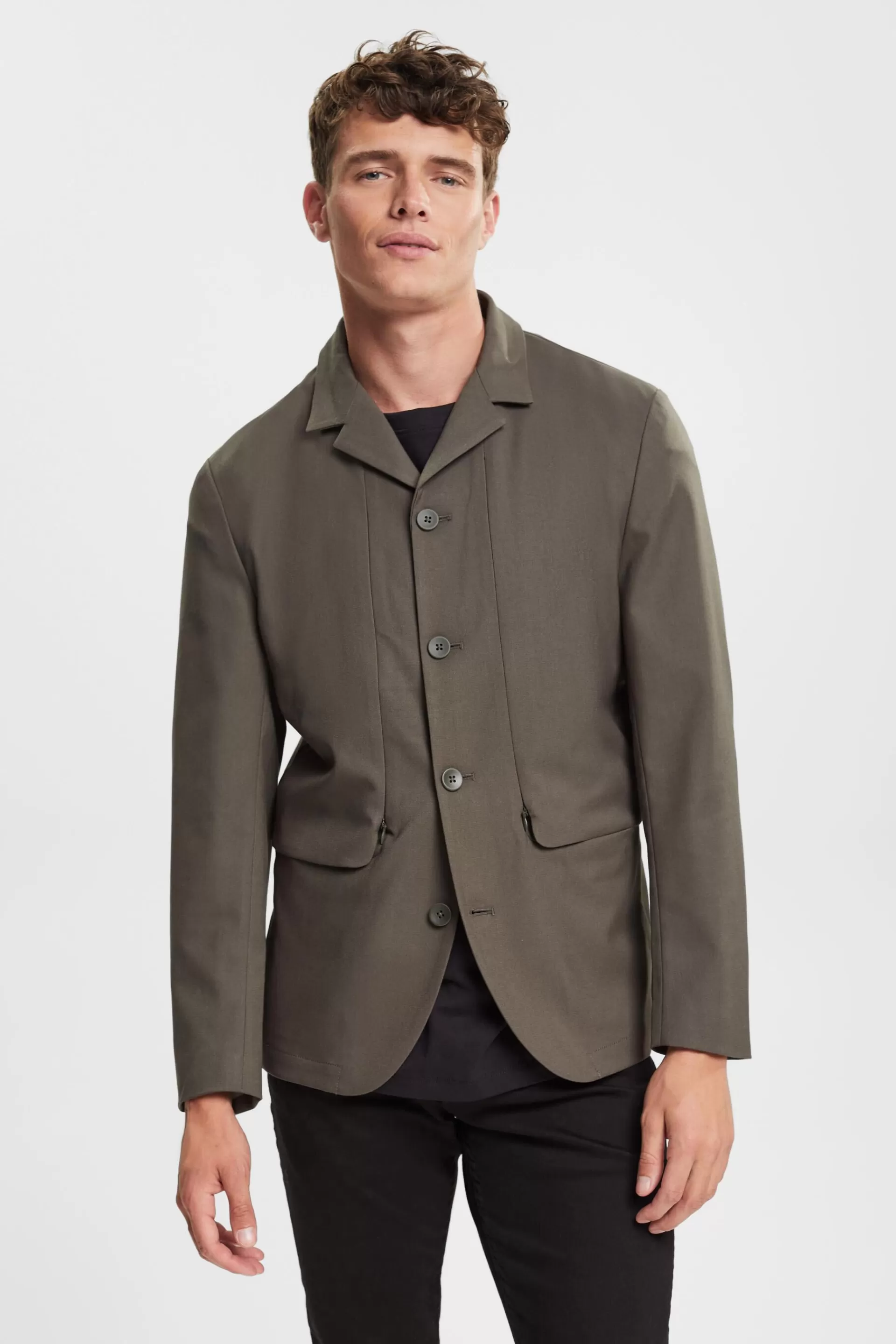 Recycelt: atmungsaktives Sakko-ESPRIT Store