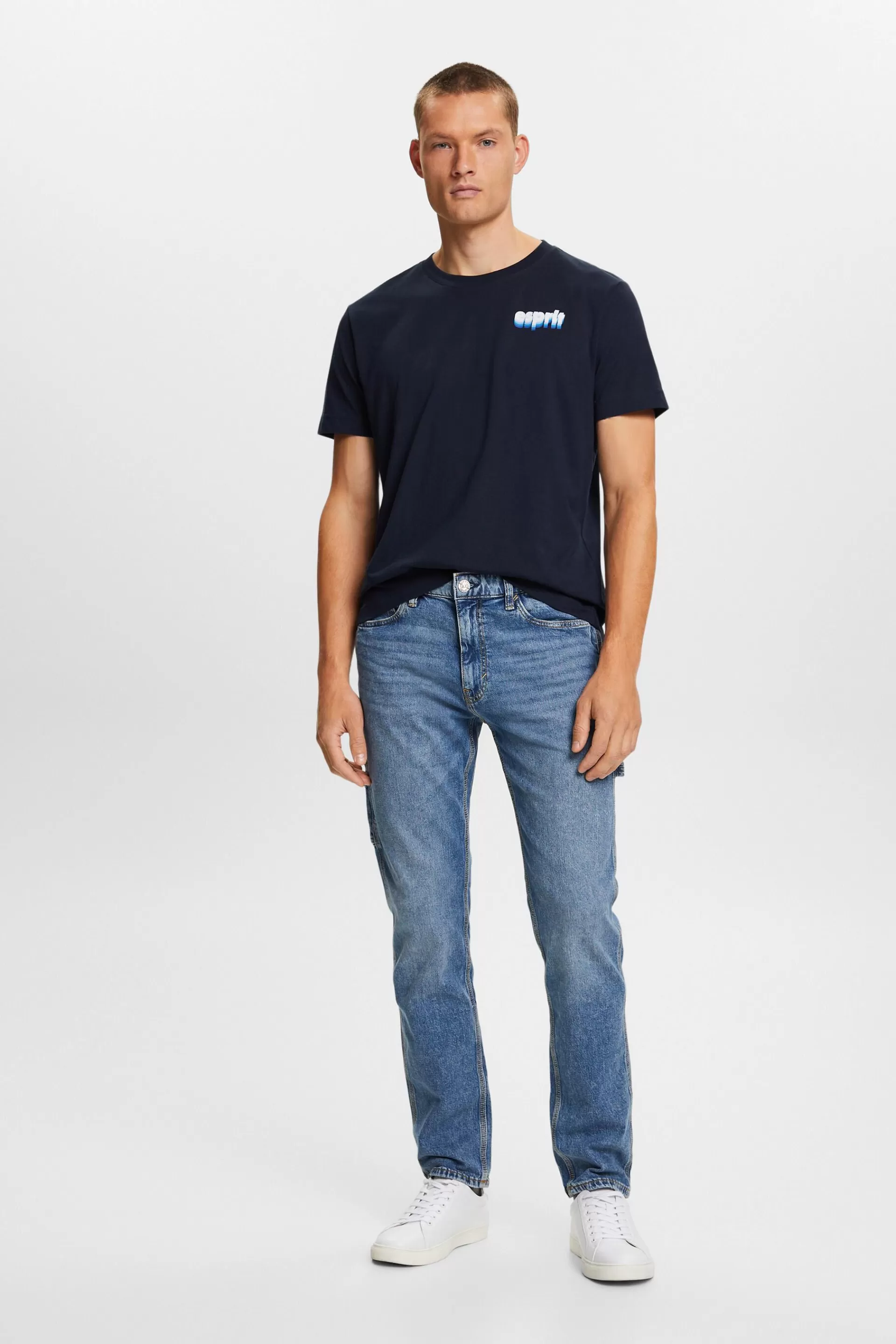 Recycelt: Carpenter-Jeans mit geradem Bein-ESPRIT Shop