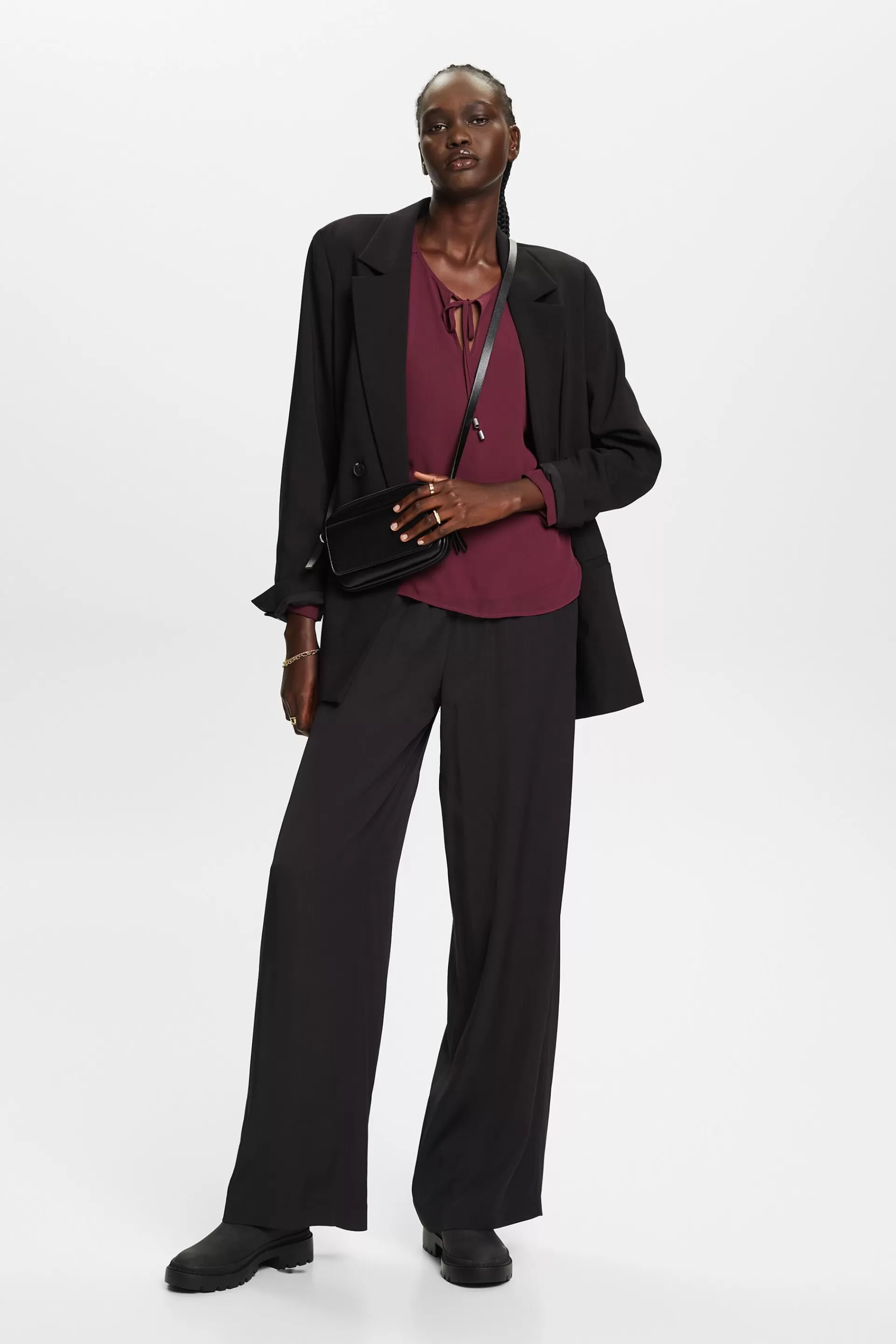 Recycelt: Chiffonbluse-ESPRIT Online
