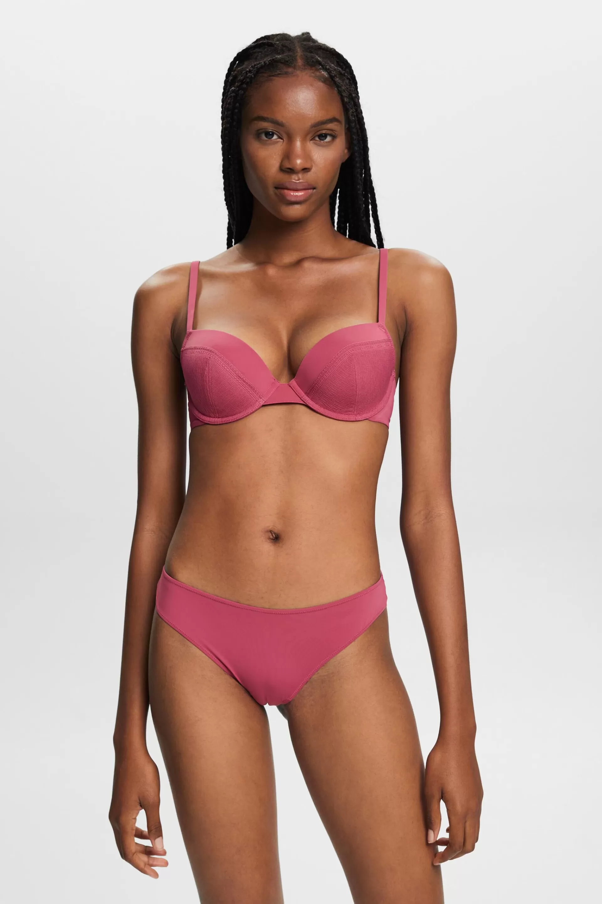 Recycelt: Hipster-Slip mit Spitze-ESPRIT Cheap