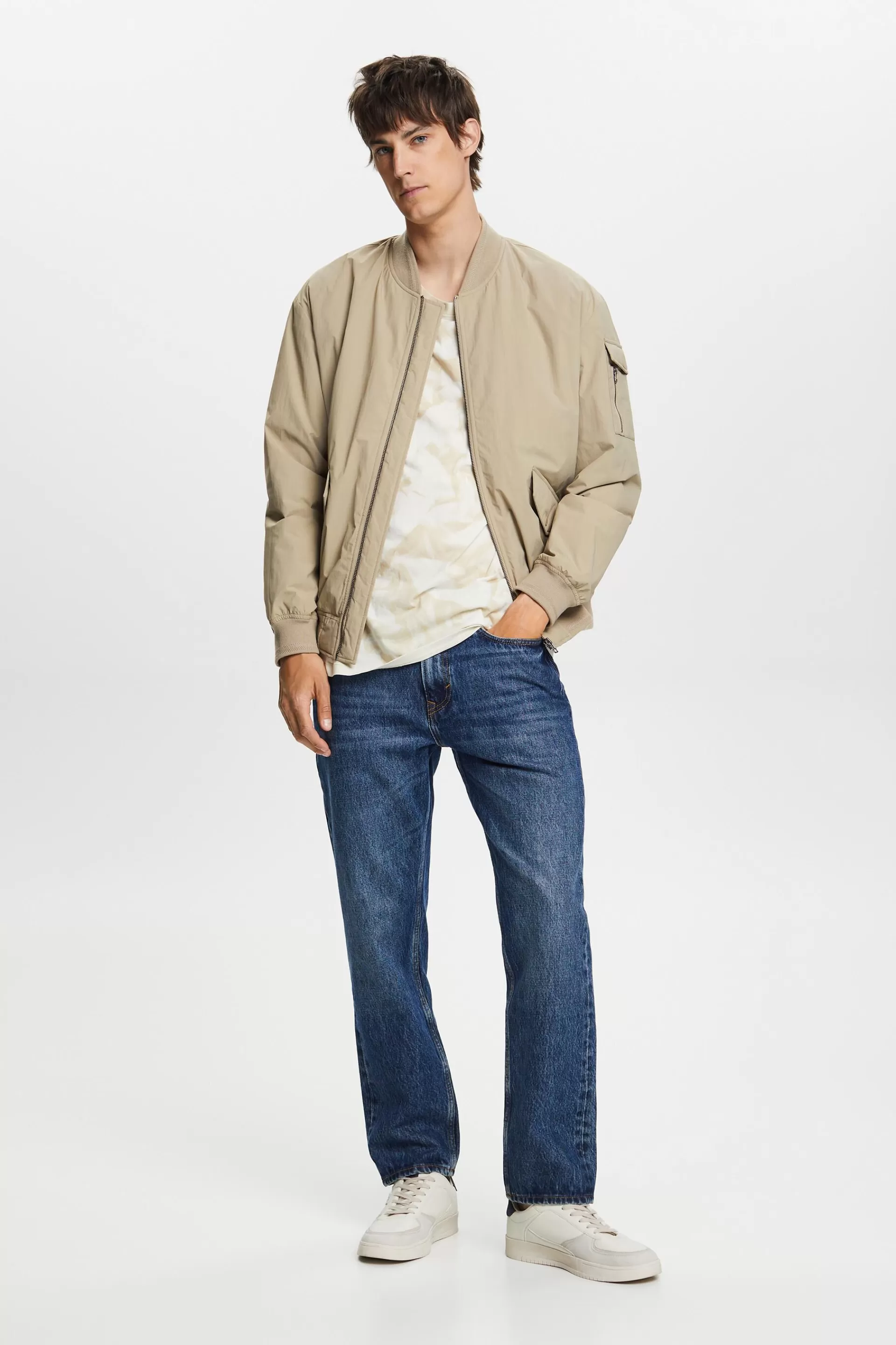 Recycelt: Jacke im Bomber-Stil-ESPRIT Cheap