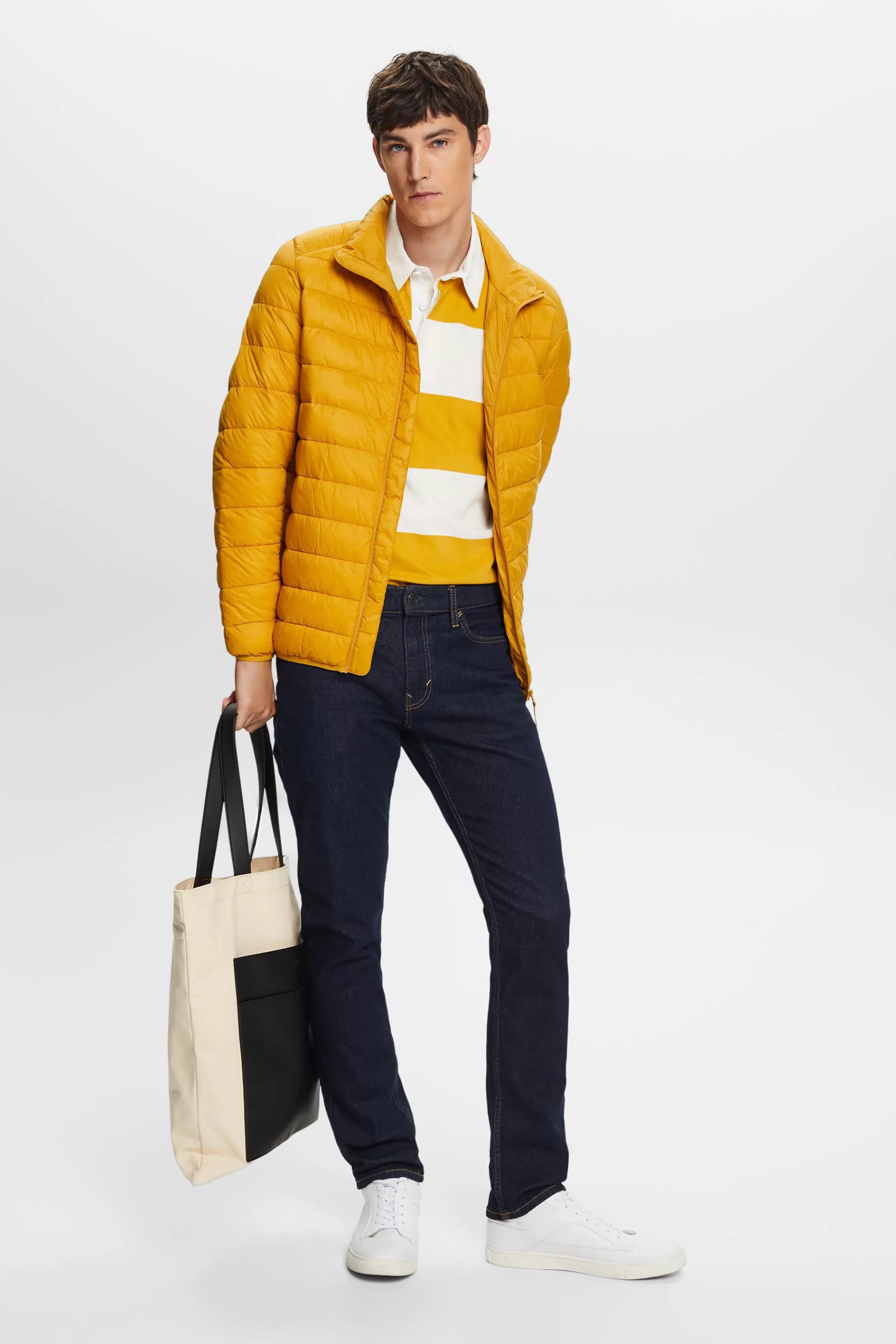Recycelt: Jeans in schmaler Passform-ESPRIT New
