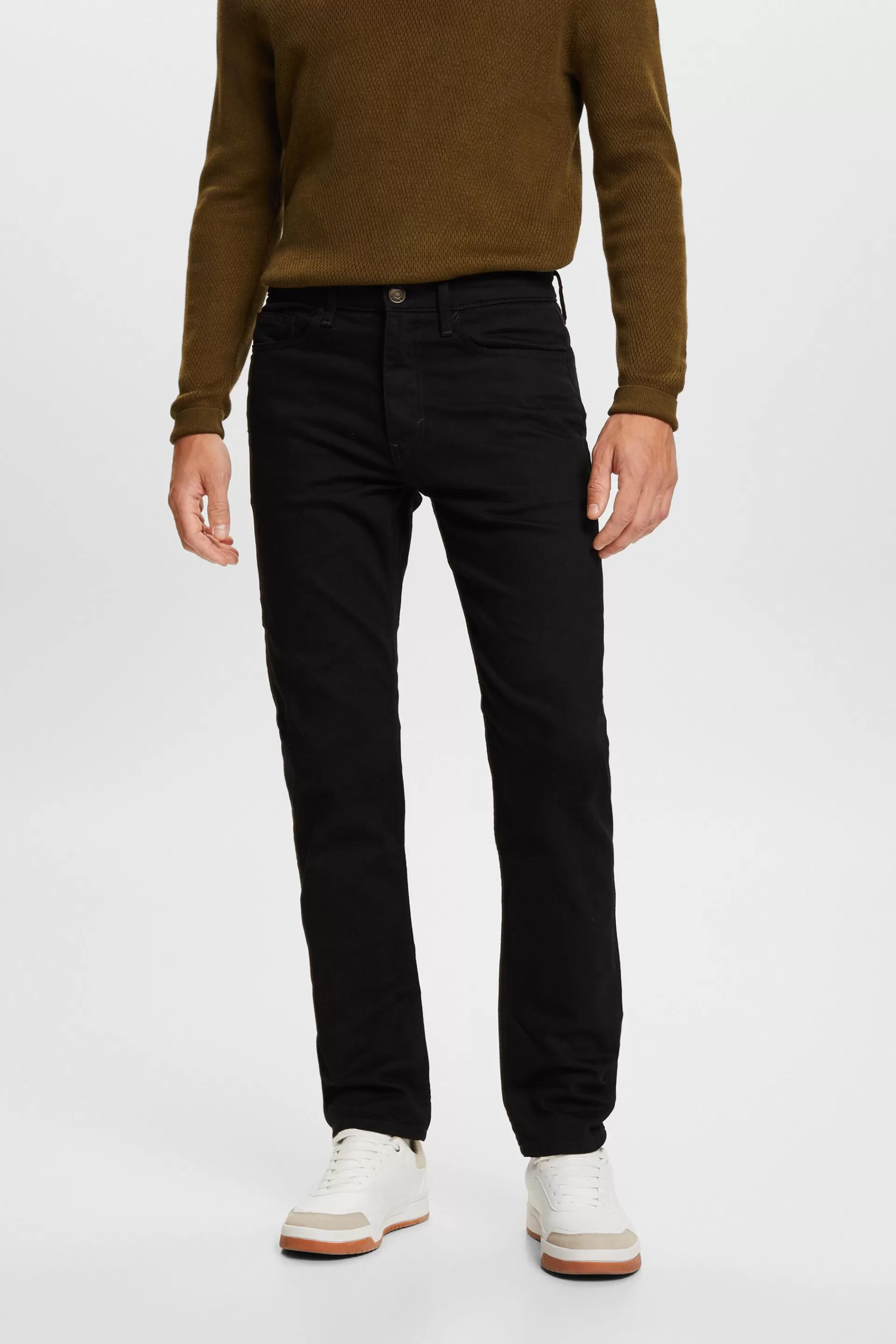 Recycelt: Jeans mit gerader Passform-ESPRIT Shop