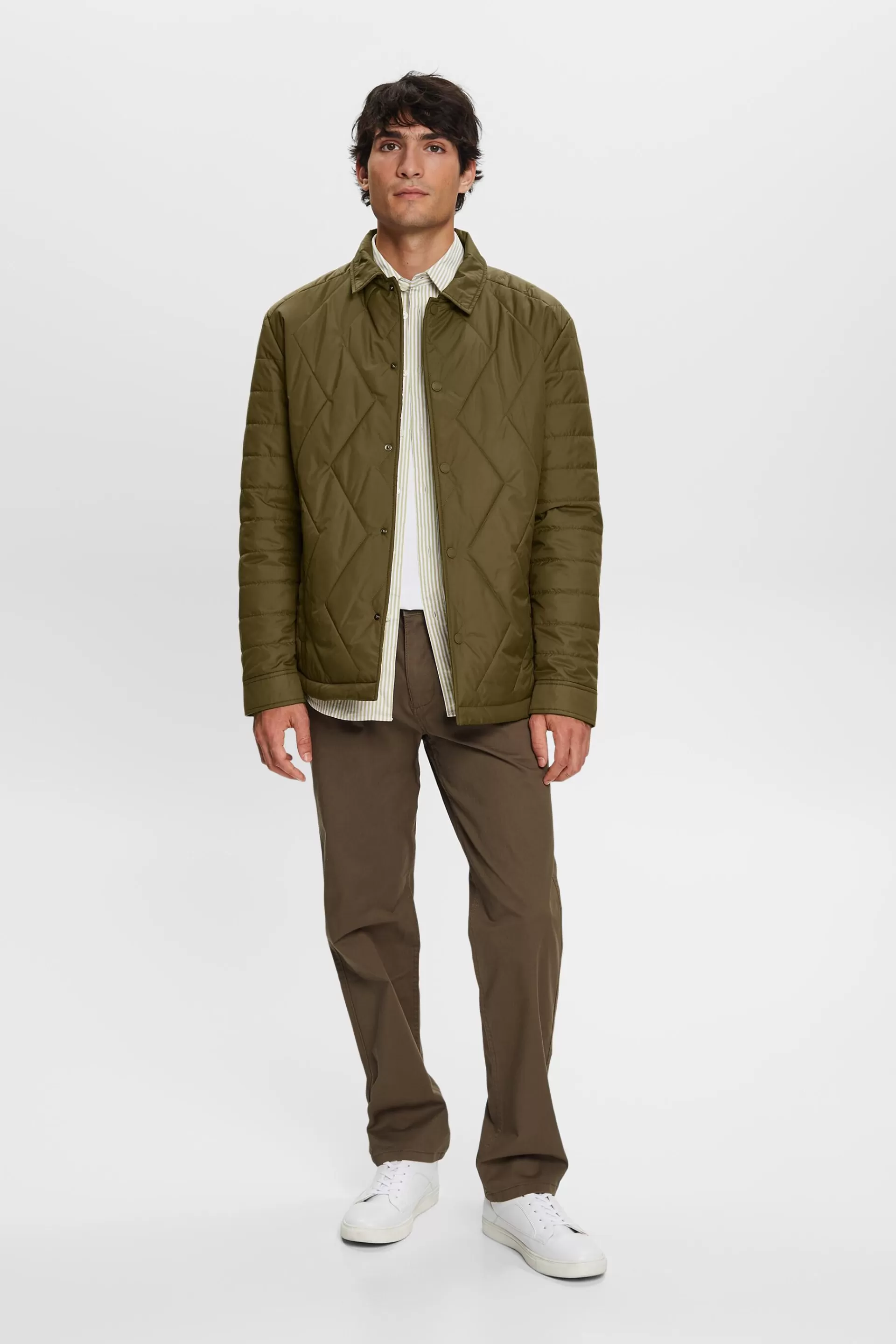 Recycelt: Leichte Steppjacke-ESPRIT New