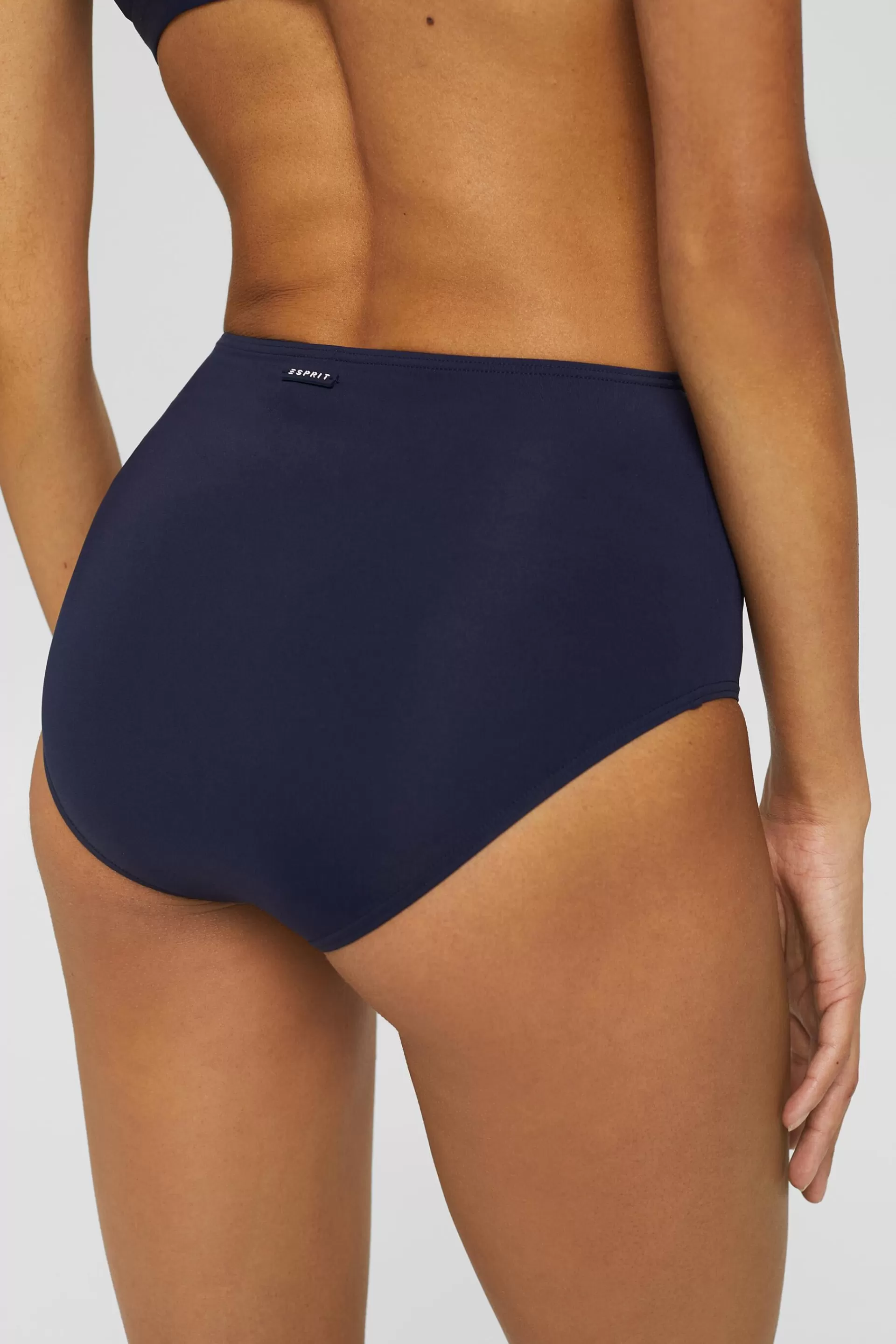 Recycelt: unifarbener Highwaist-Slip-ESPRIT Store