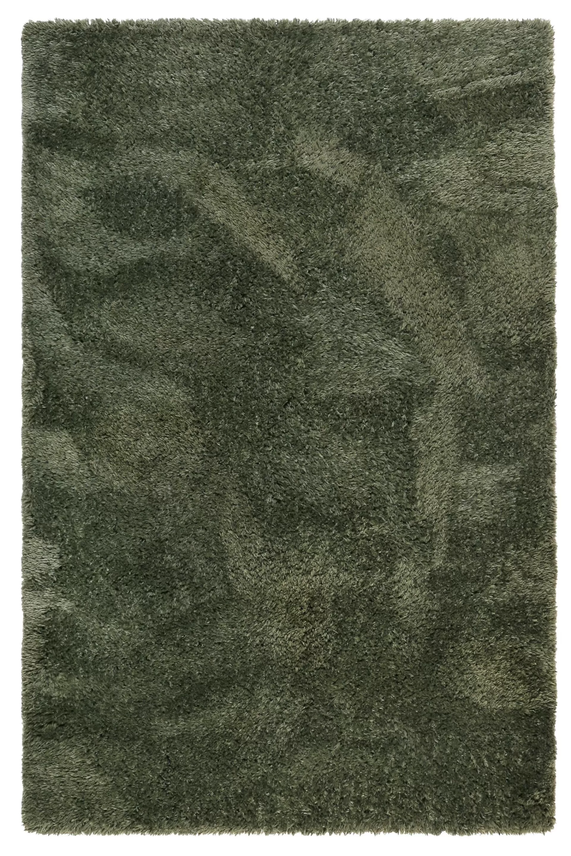 Recycelt: Unifarbener Hochflor-Teppich-ESPRIT New