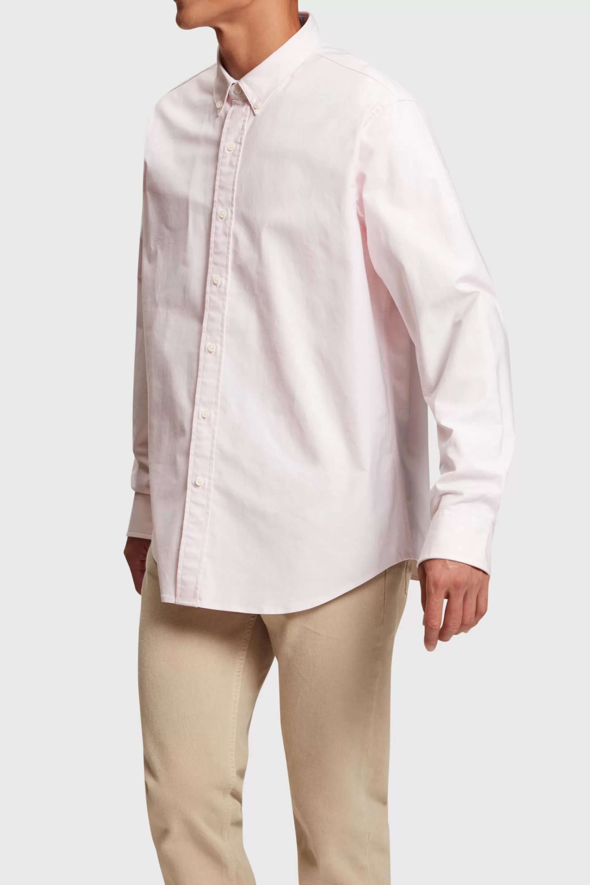 Relaxed-Fit-Oxfordhemd mit Allover-Print-ESPRIT Outlet