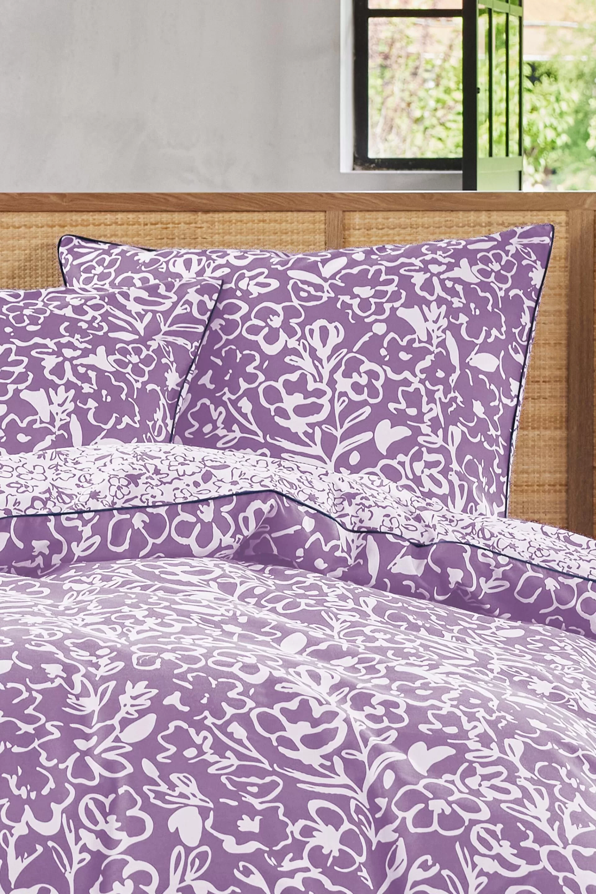 Renforcé-Bettwäsche-Set mit Blumenmuster-ESPRIT Cheap