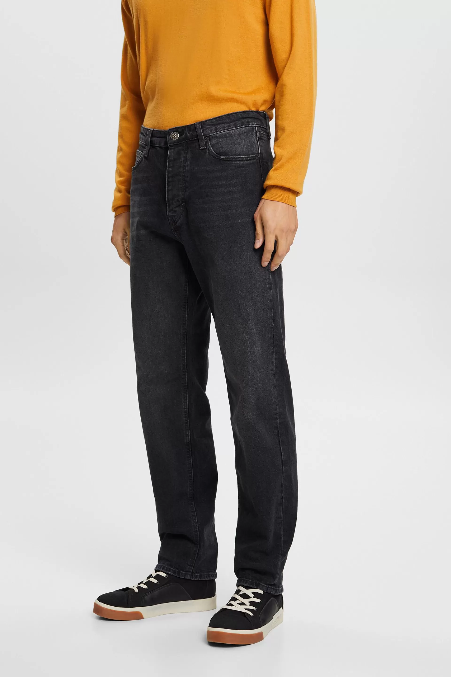 Retro-Jeans mit lockerer Passform-ESPRIT Shop