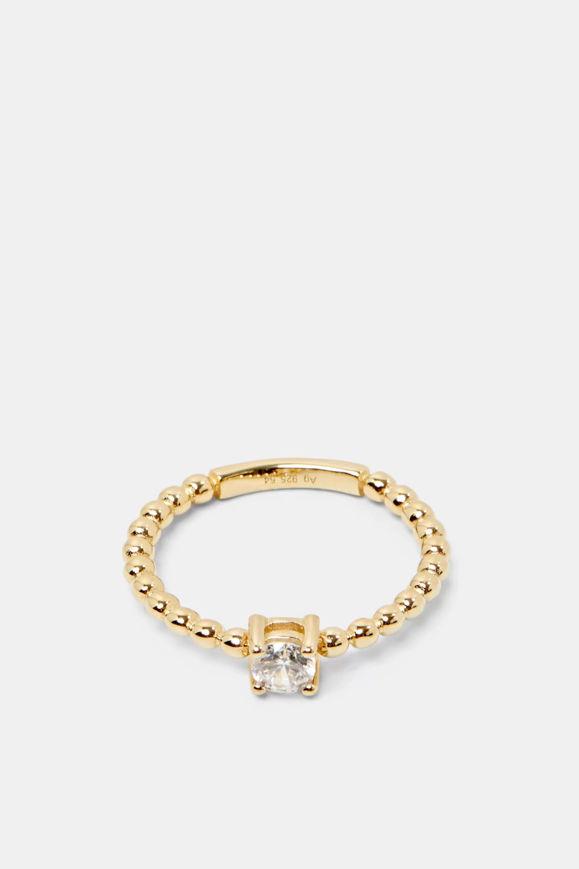 Ring mit Zirkonia, Sterling Silber-ESPRIT Best