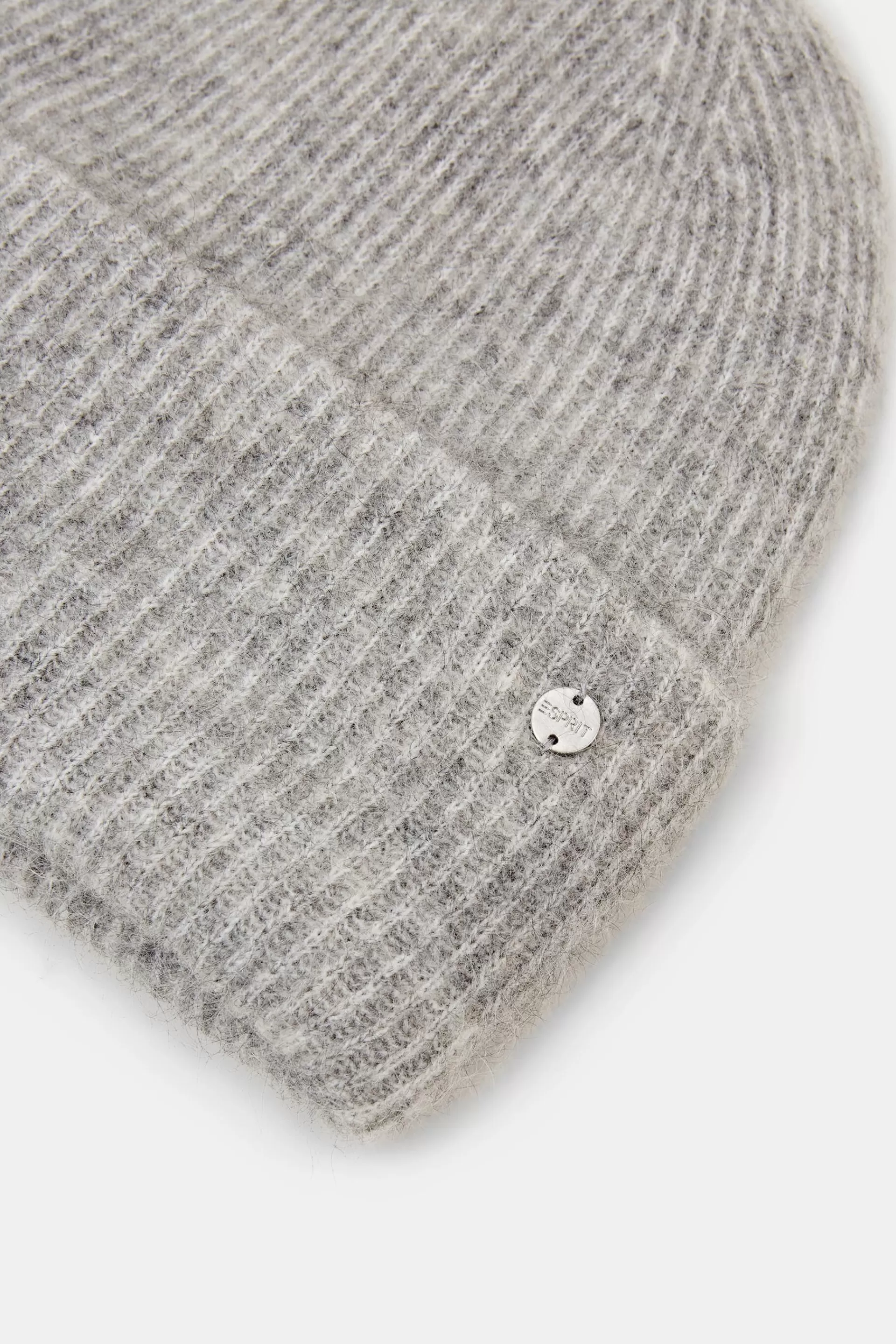 Rippstrick-Beanie aus Wollmix-ESPRIT Online