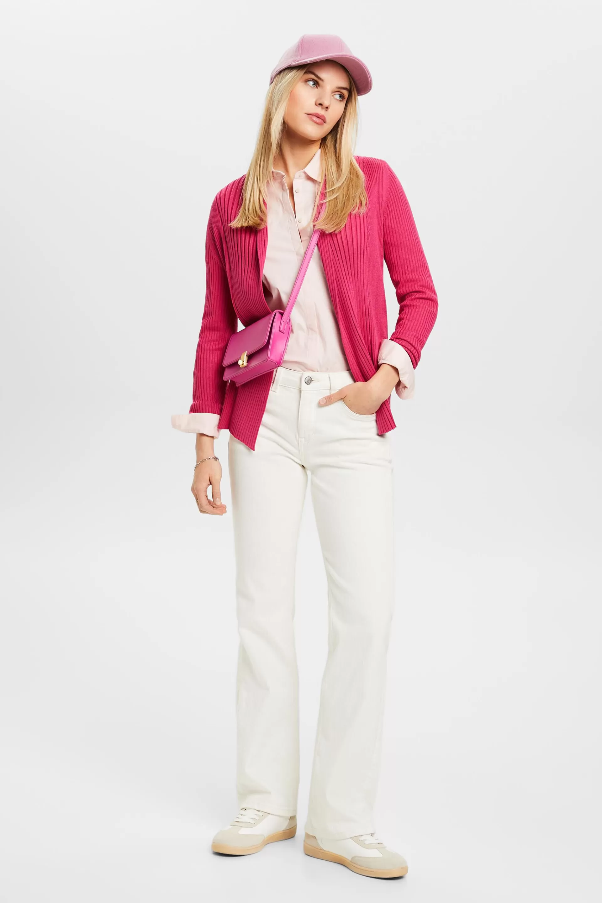 Rippstrick-Cardigan-ESPRIT Discount