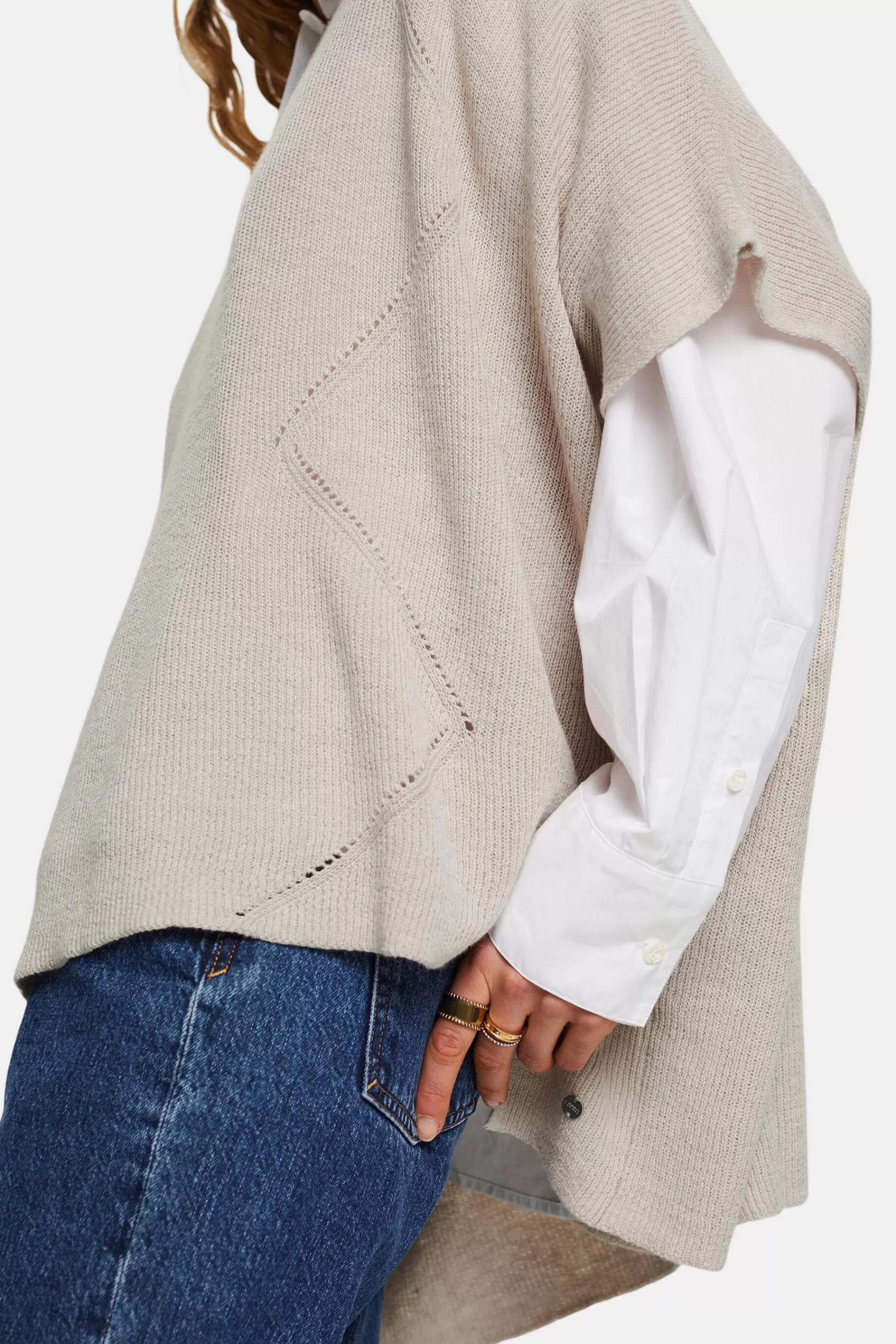Rippstrick-Poncho-ESPRIT Clearance