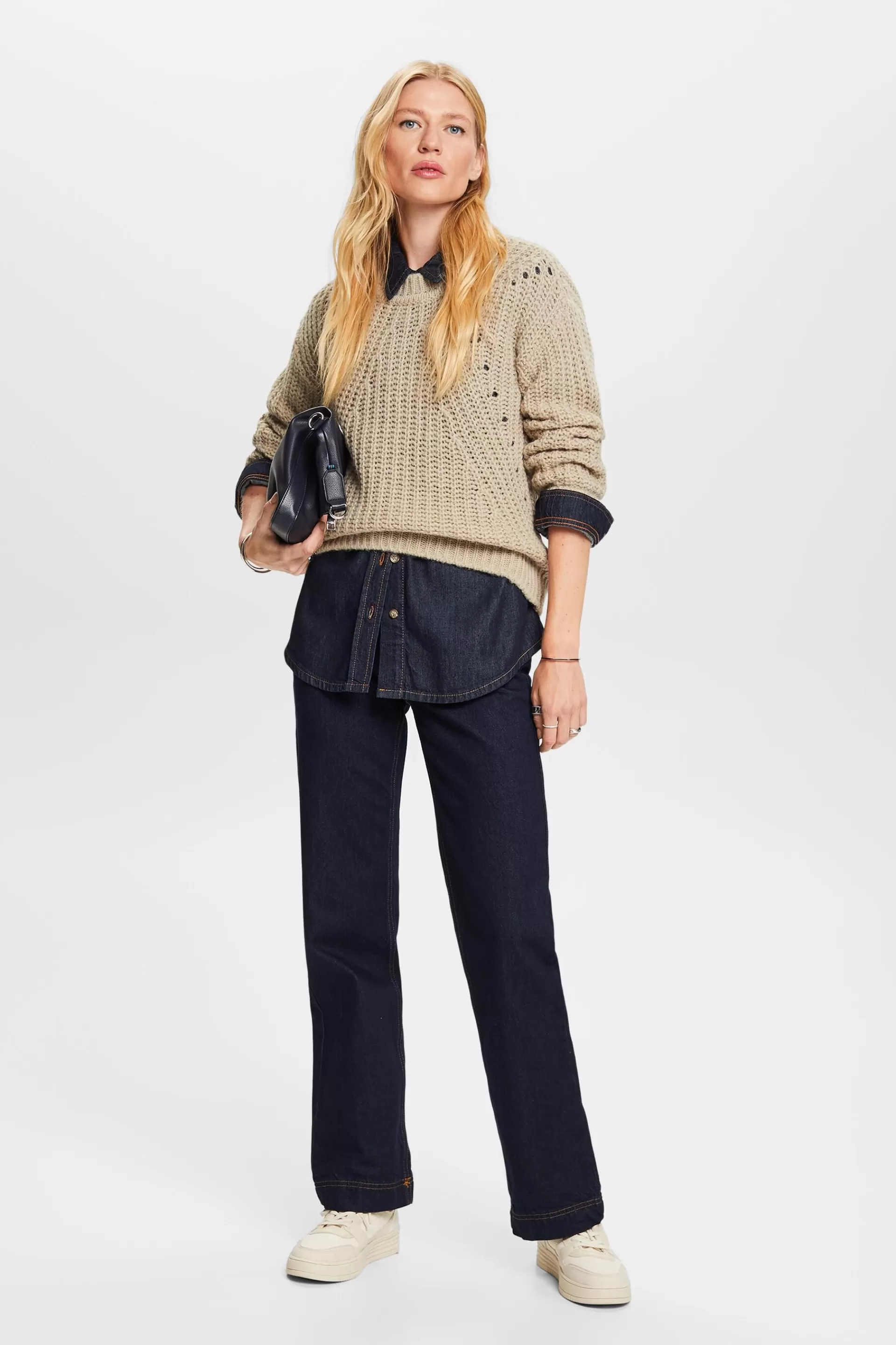Rippstrickpullover-ESPRIT Best Sale