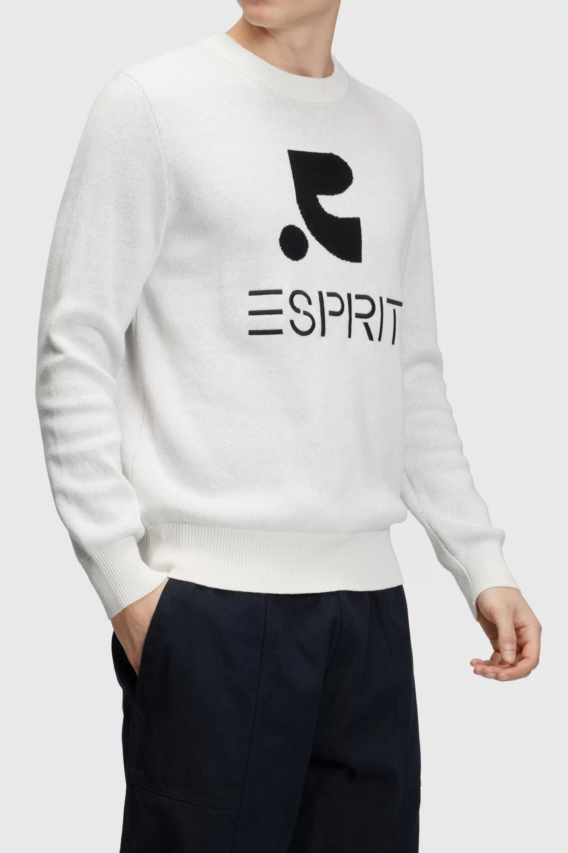 Rundhals-Pullover mit Kaschmir-ESPRIT Sale