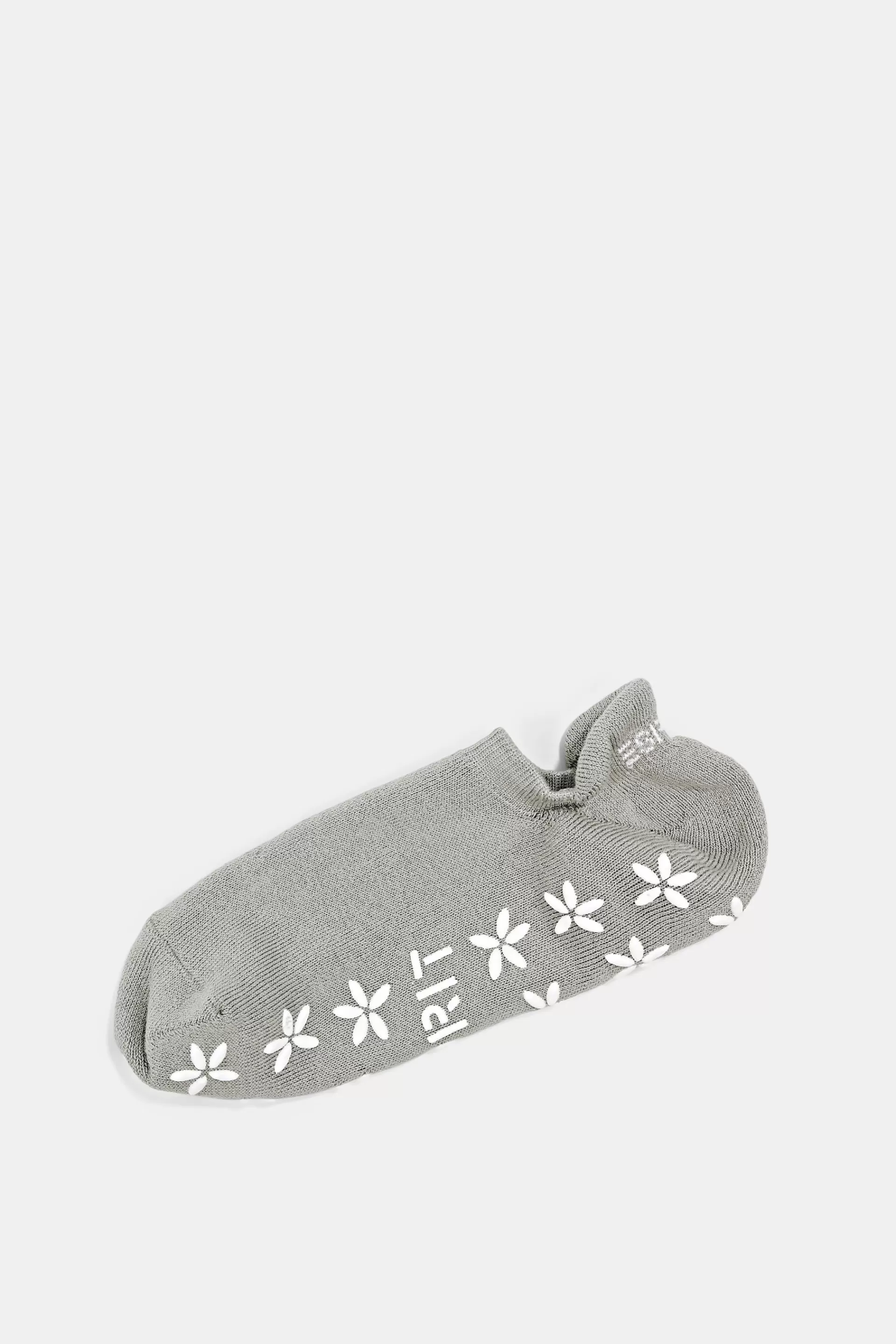Rutschfeste Kurzsocken, Materialmix mit Bio-Baumwolle-ESPRIT Cheap