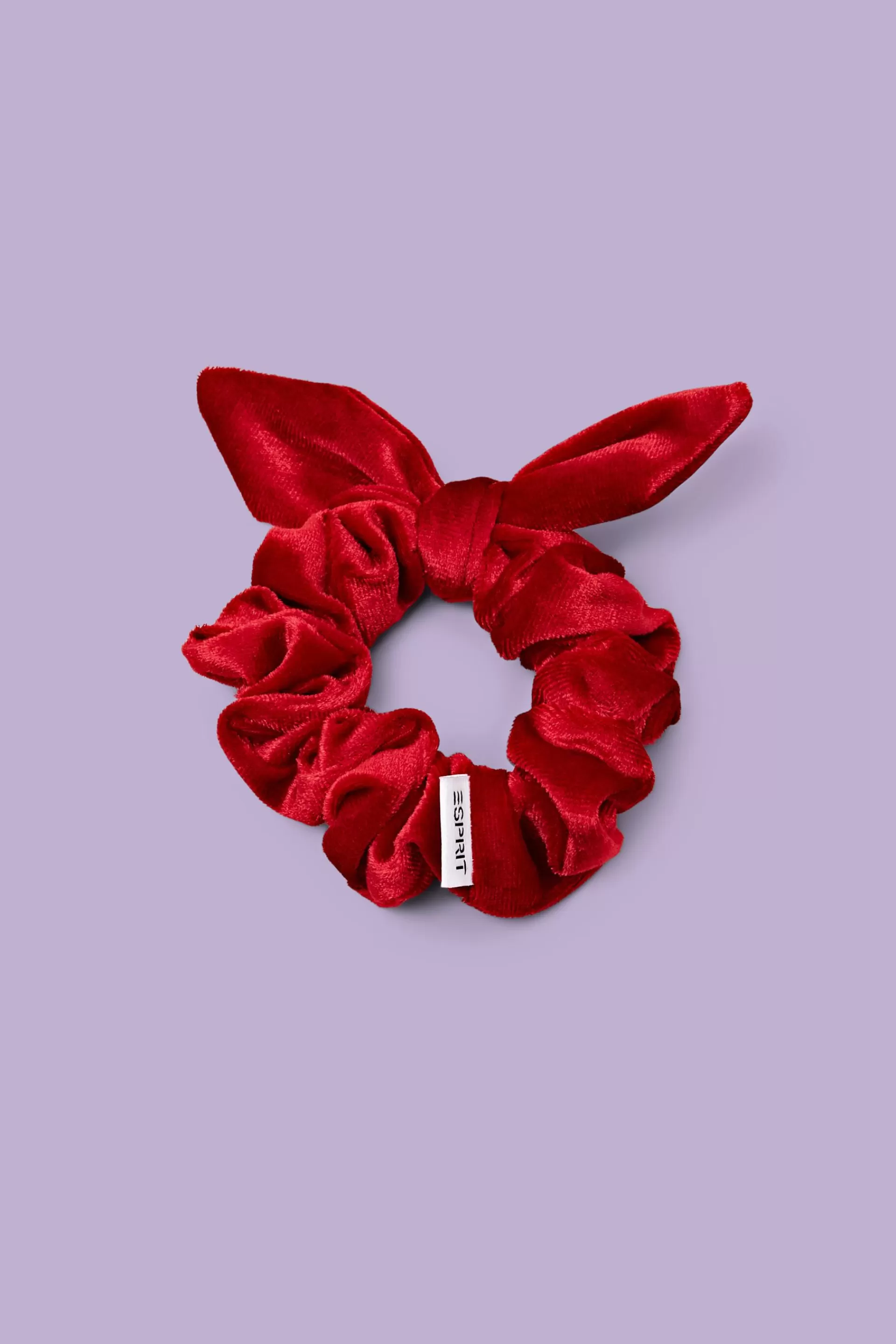 Samt-Scrunchie mit Schleife-ESPRIT Shop