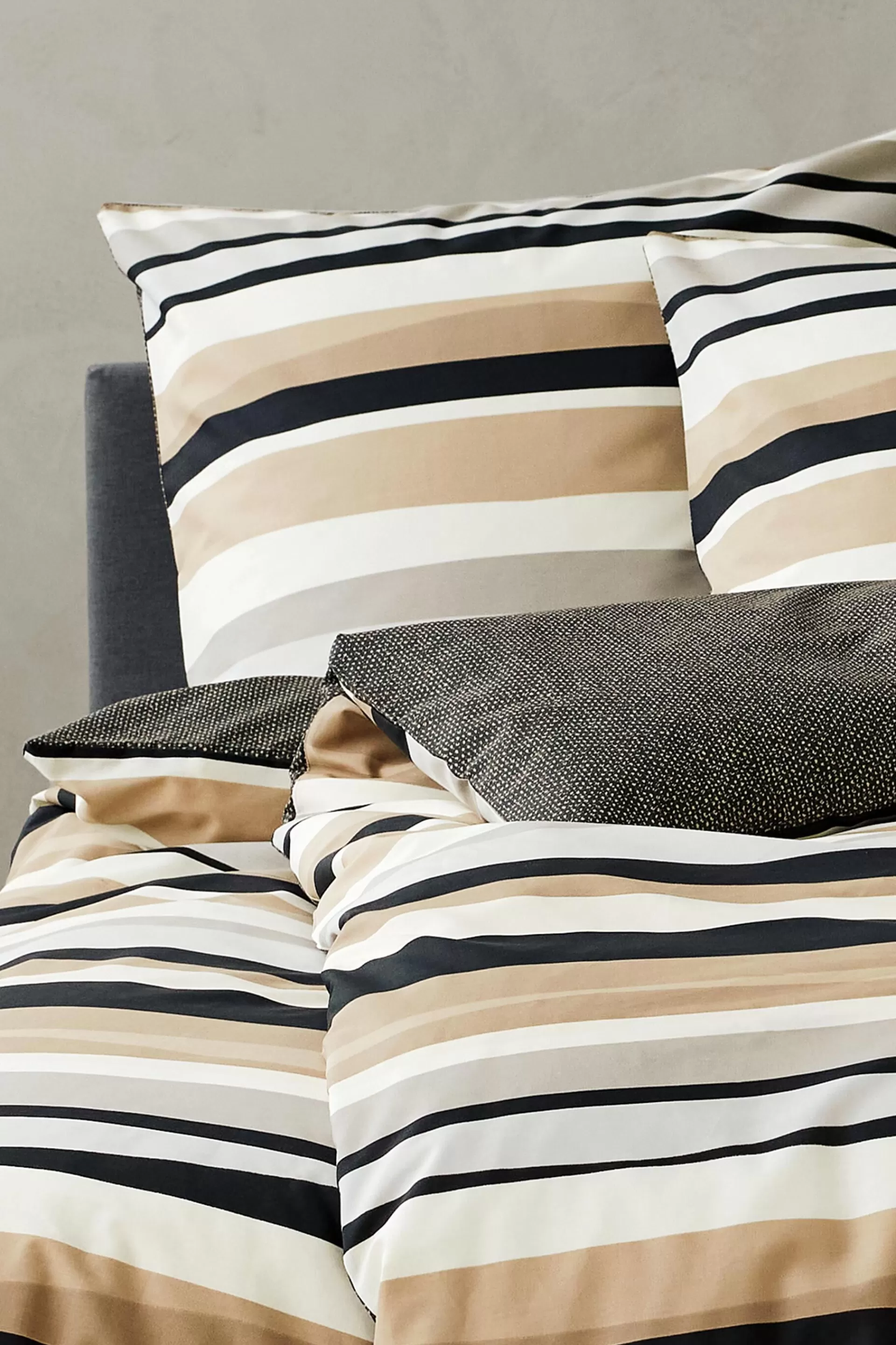 Satin-Bettwäsche mit Streifen-ESPRIT Flash Sale