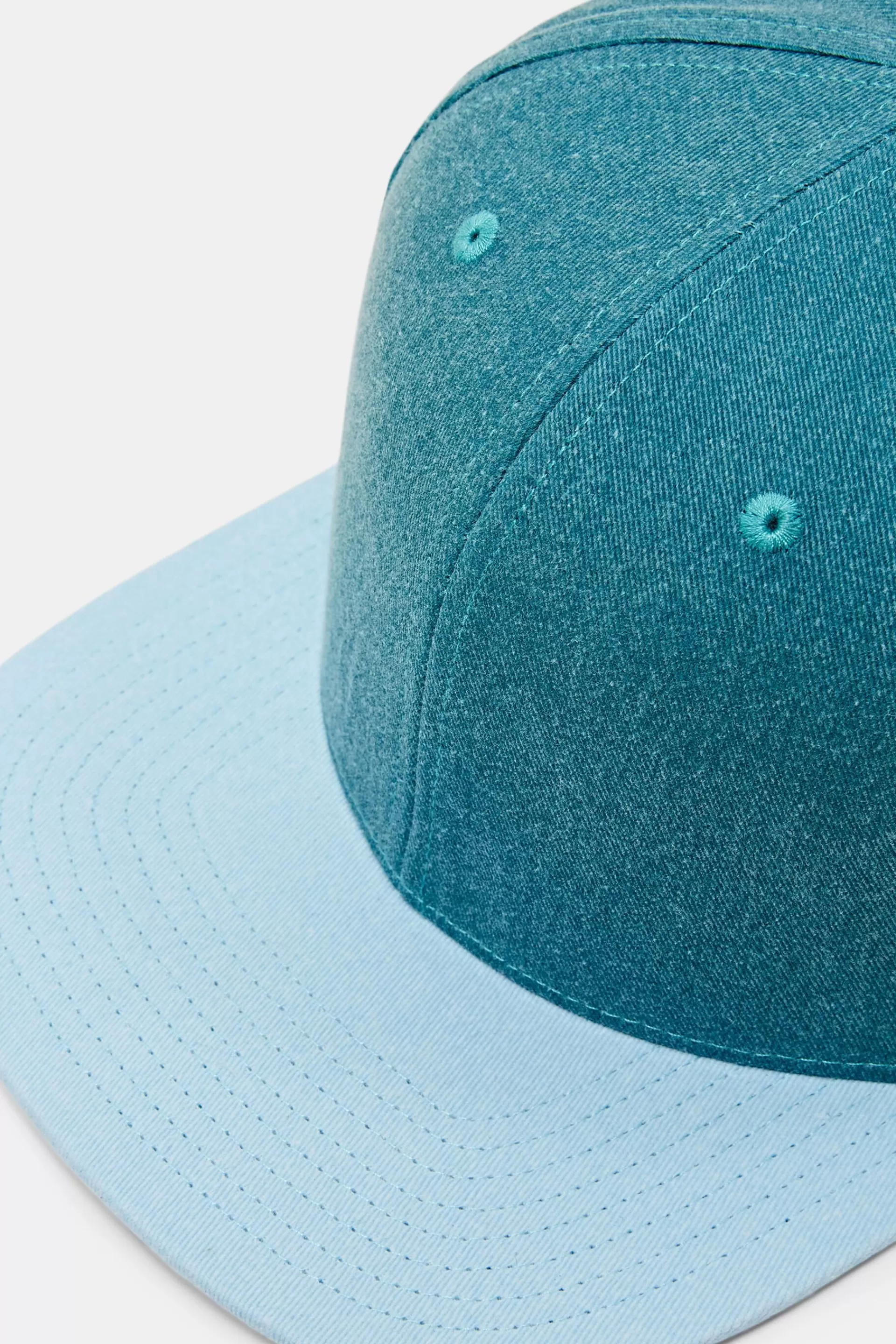 Schiebermütze mit Krempe aus Baumwolle-ESPRIT Store