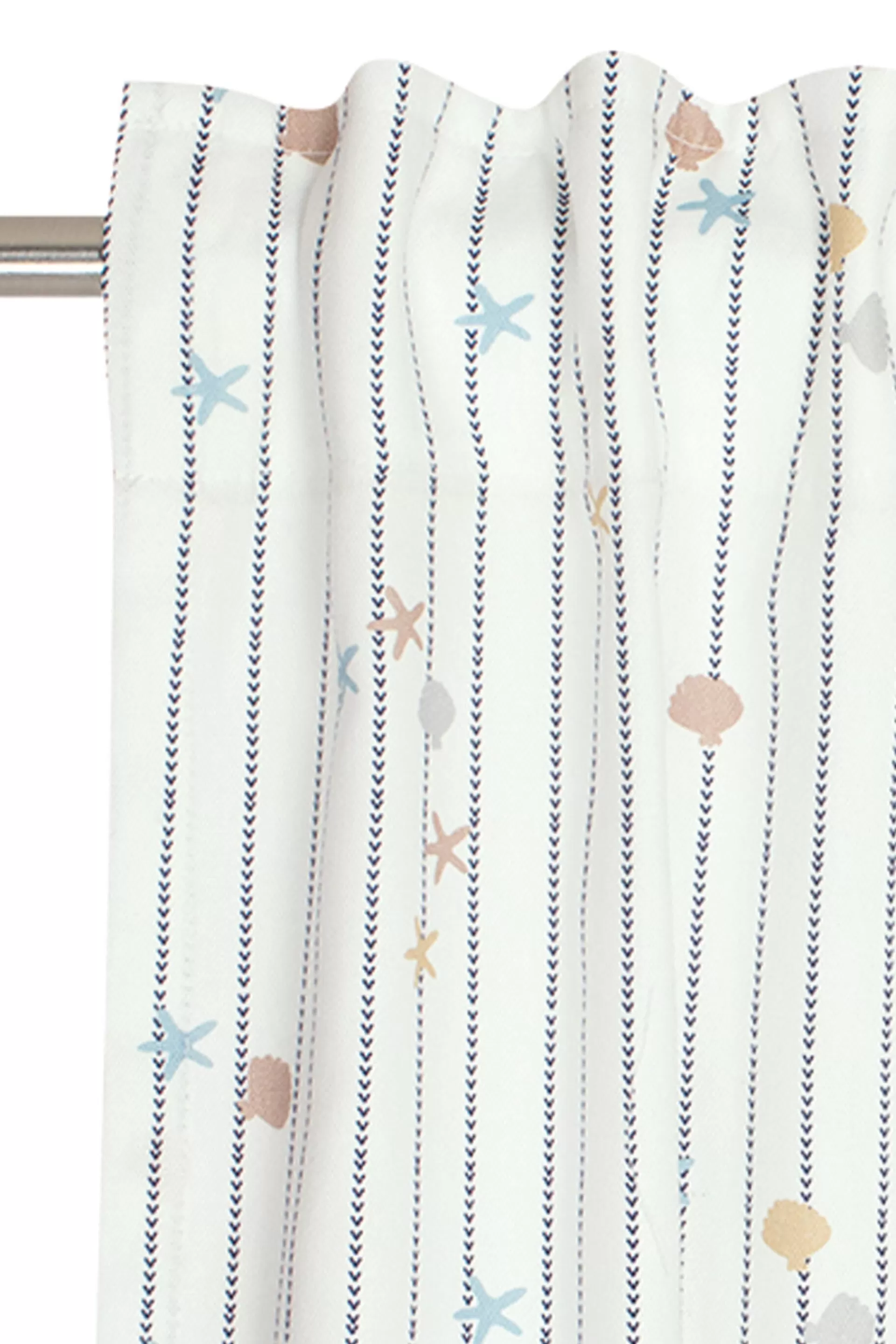 Schlaufenschal mit maritimem Print-ESPRIT Clearance