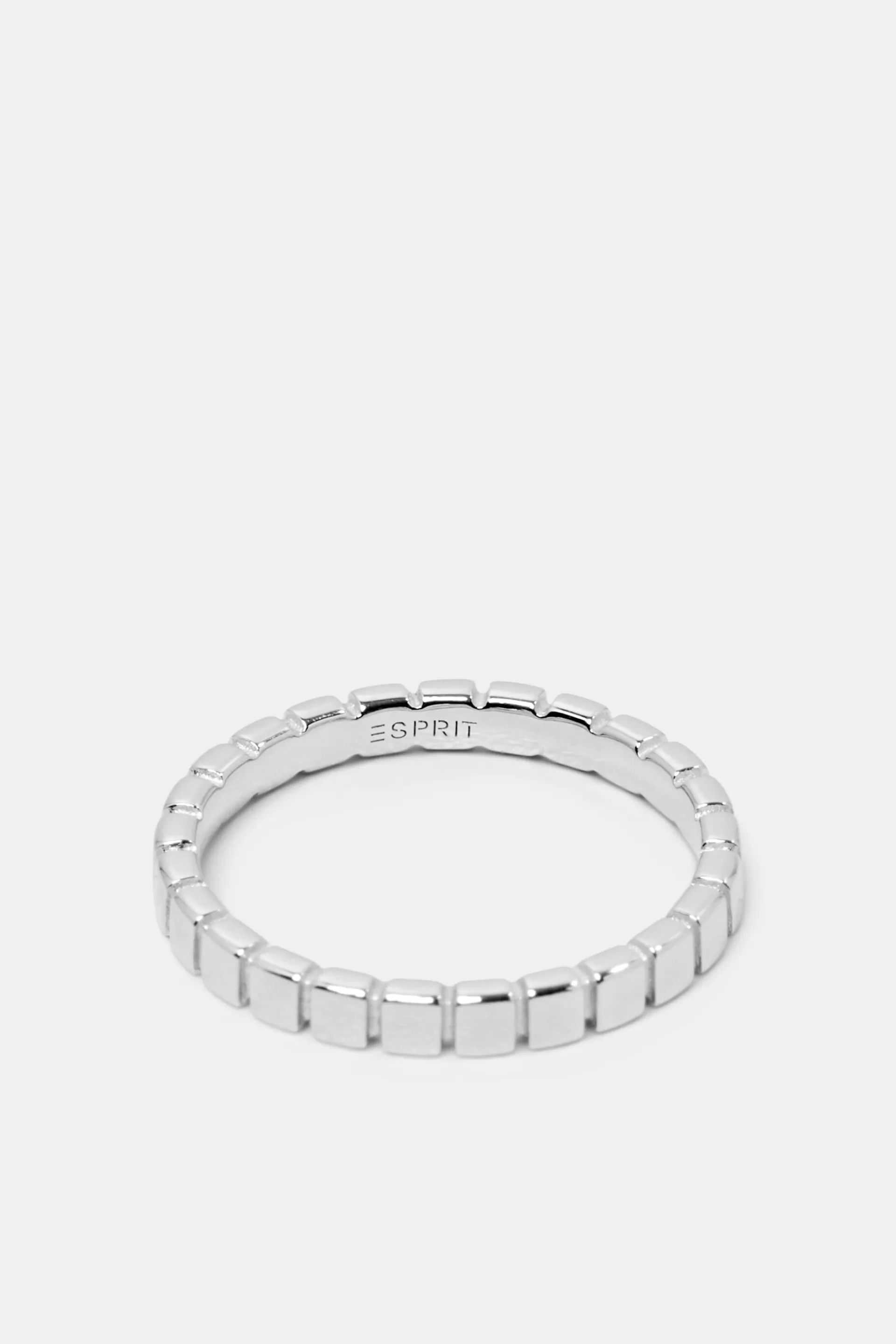 Schmaler, gerippter Ring, Sterlingsilber-ESPRIT Flash Sale