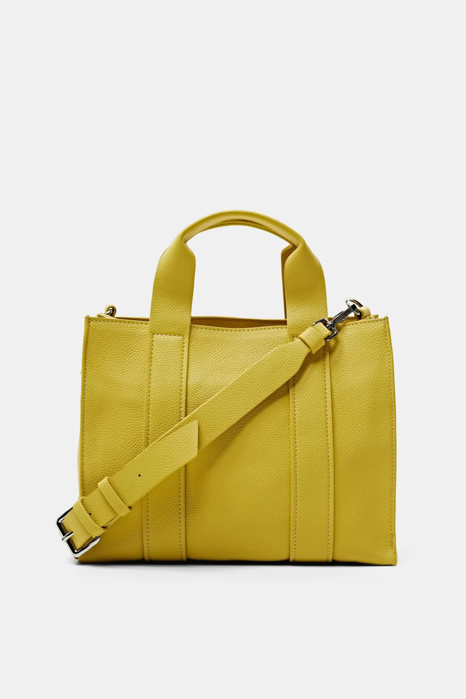 Schultertasche in Lederoptik-ESPRIT Outlet