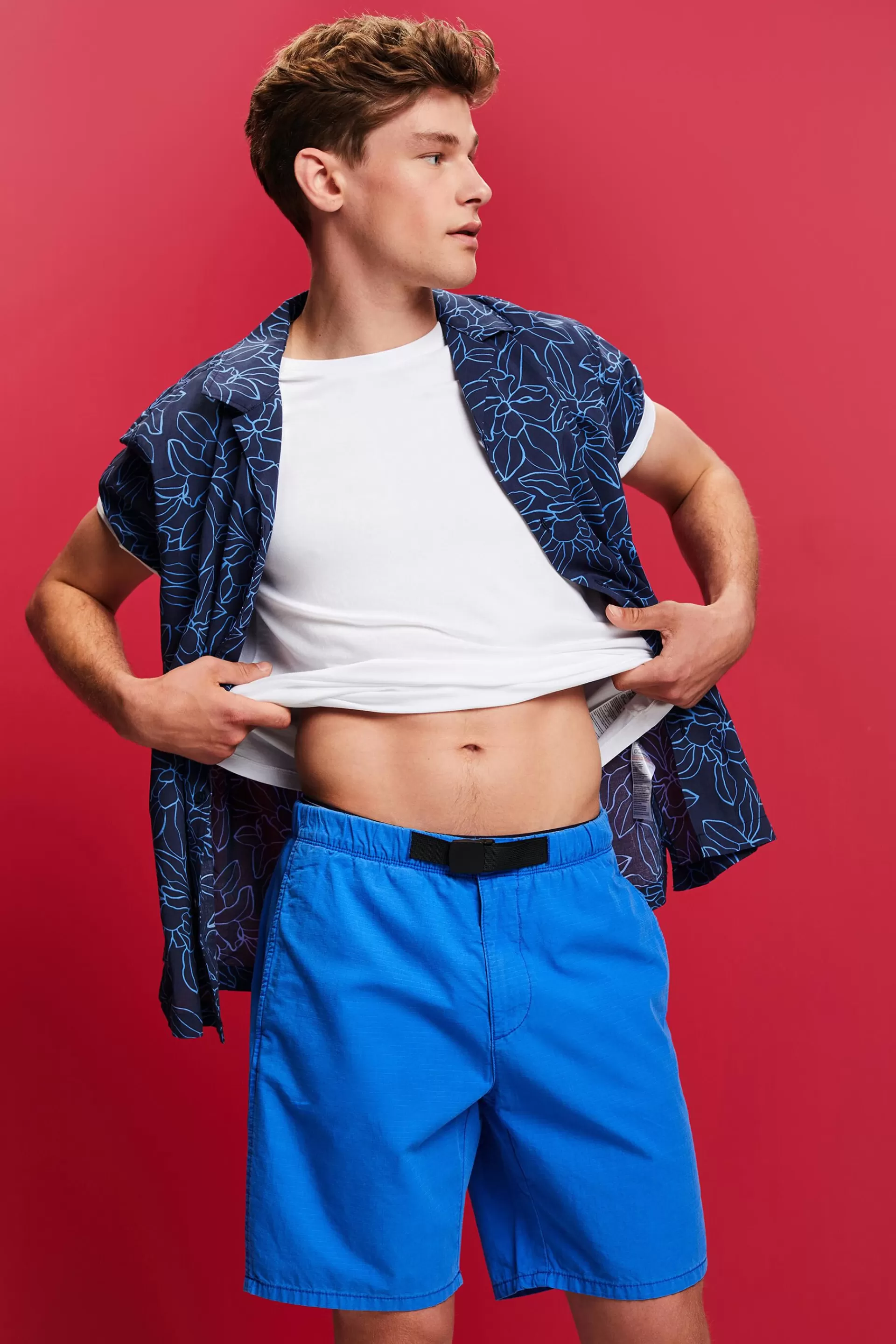 Shorts mit Kordelzugbund-ESPRIT Sale