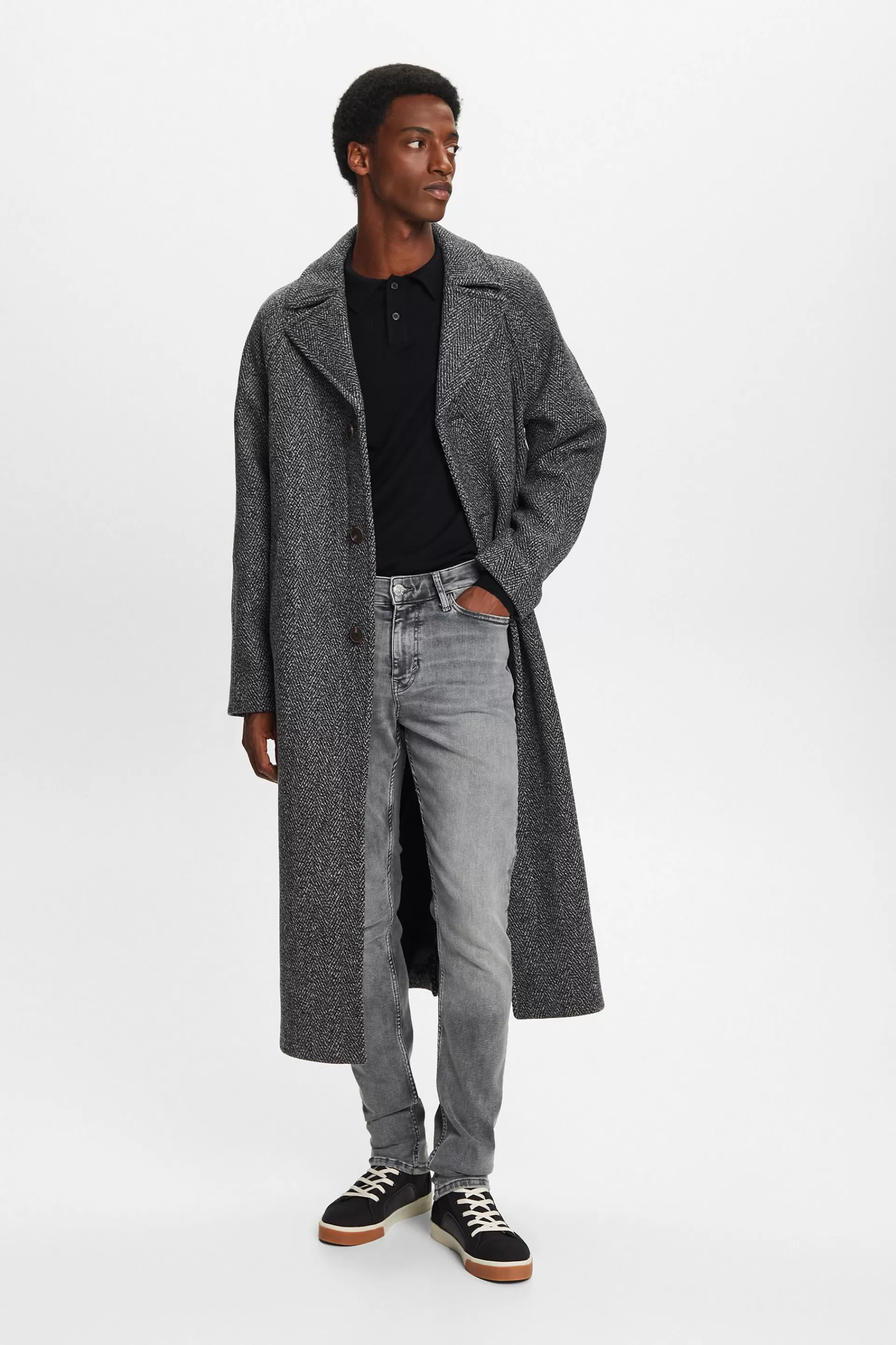 Skinny Jeans mit mittlerer Bundhöhe-ESPRIT Hot