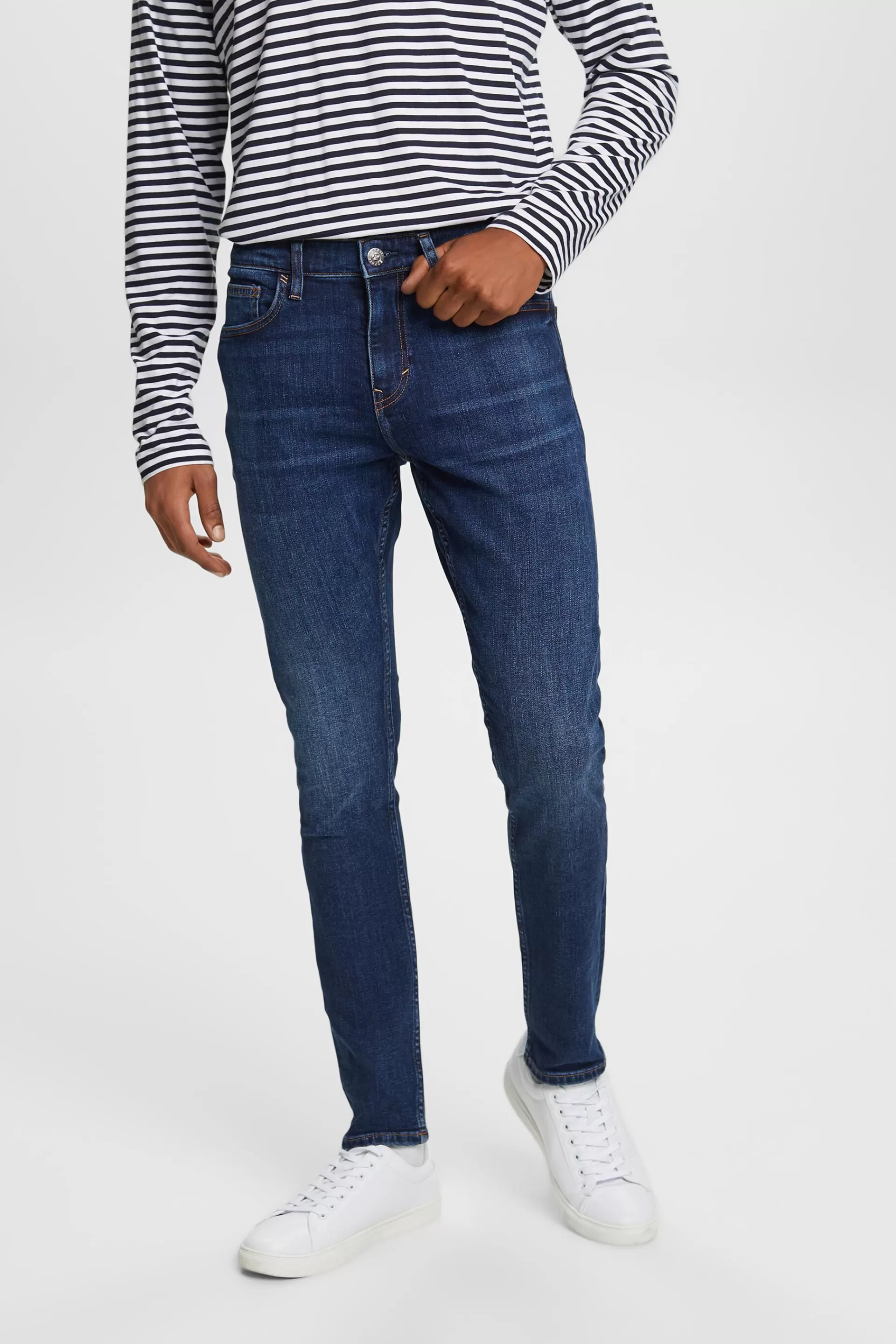 Skinny Jeans, recycelter Baumwollstretch-ESPRIT Cheap