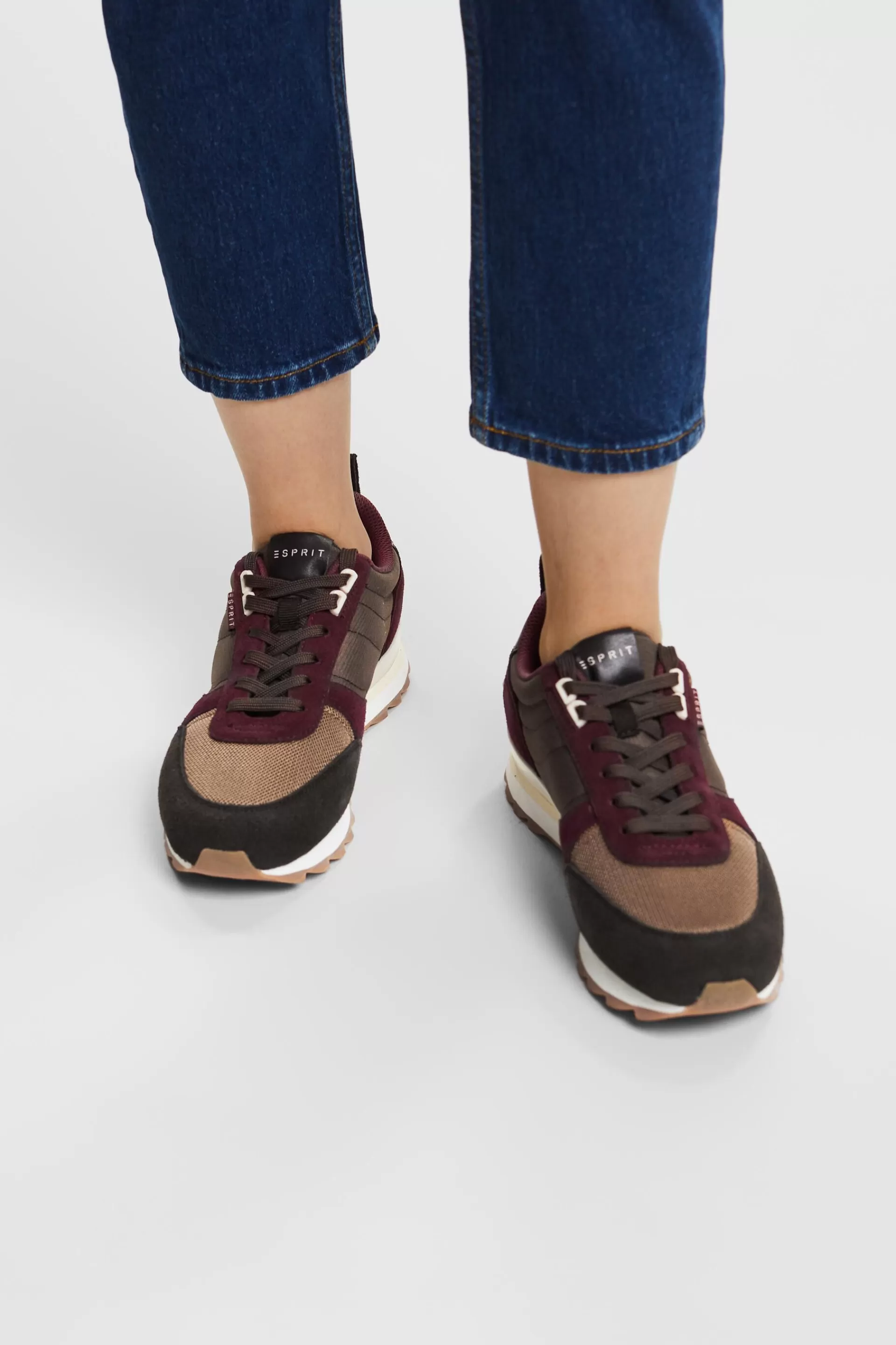 Sneakers aus Veloursleder-ESPRIT Sale
